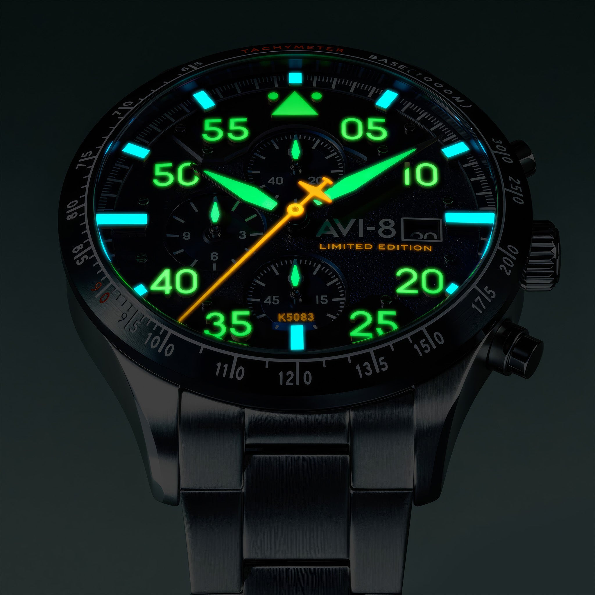 Hawker Hurricane 90th Anniversary Chronograph Limited Edition | 45 mm | Blue Horizon