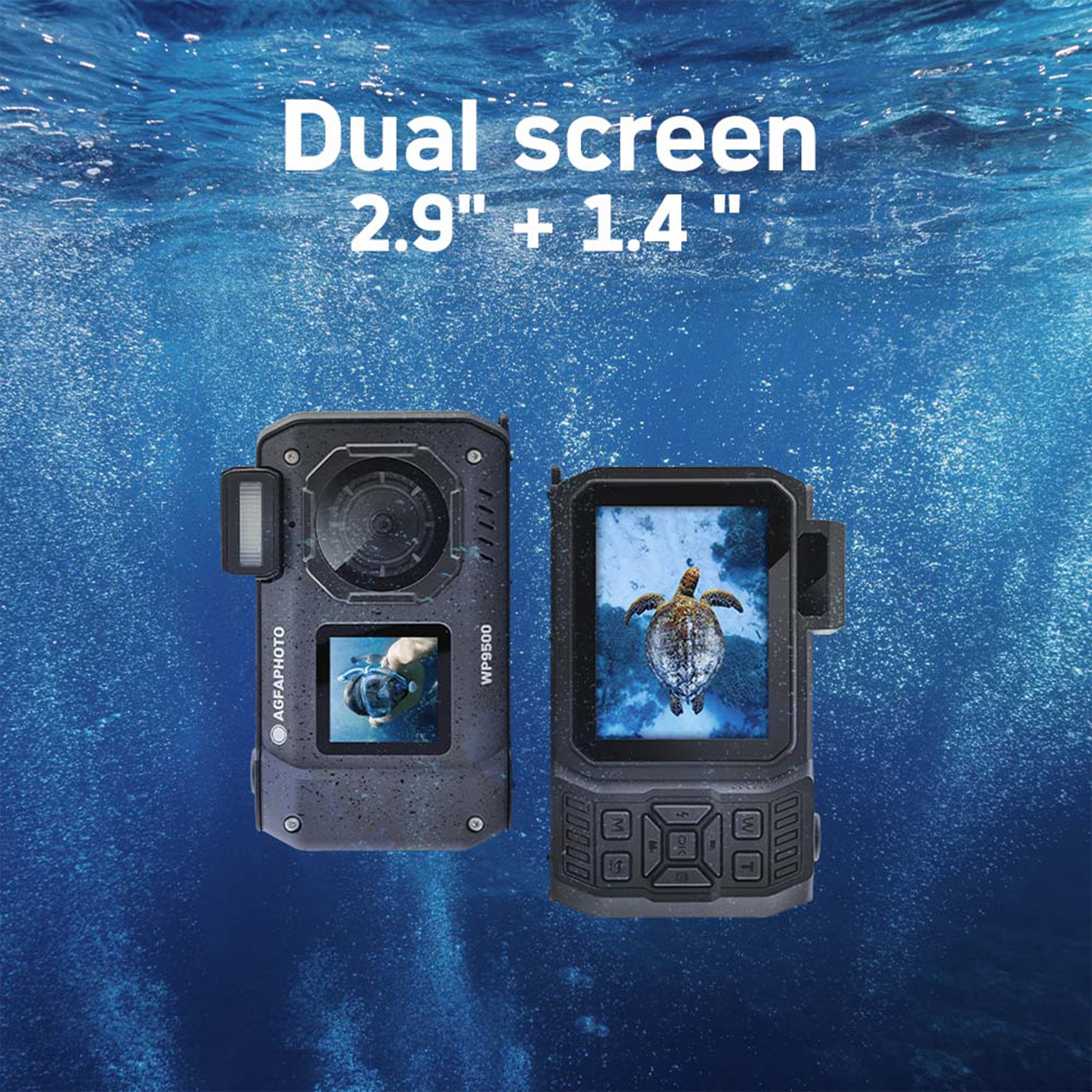 Realishot WP9500 | Su Altı Fotoğraf Makinesi | Siyah