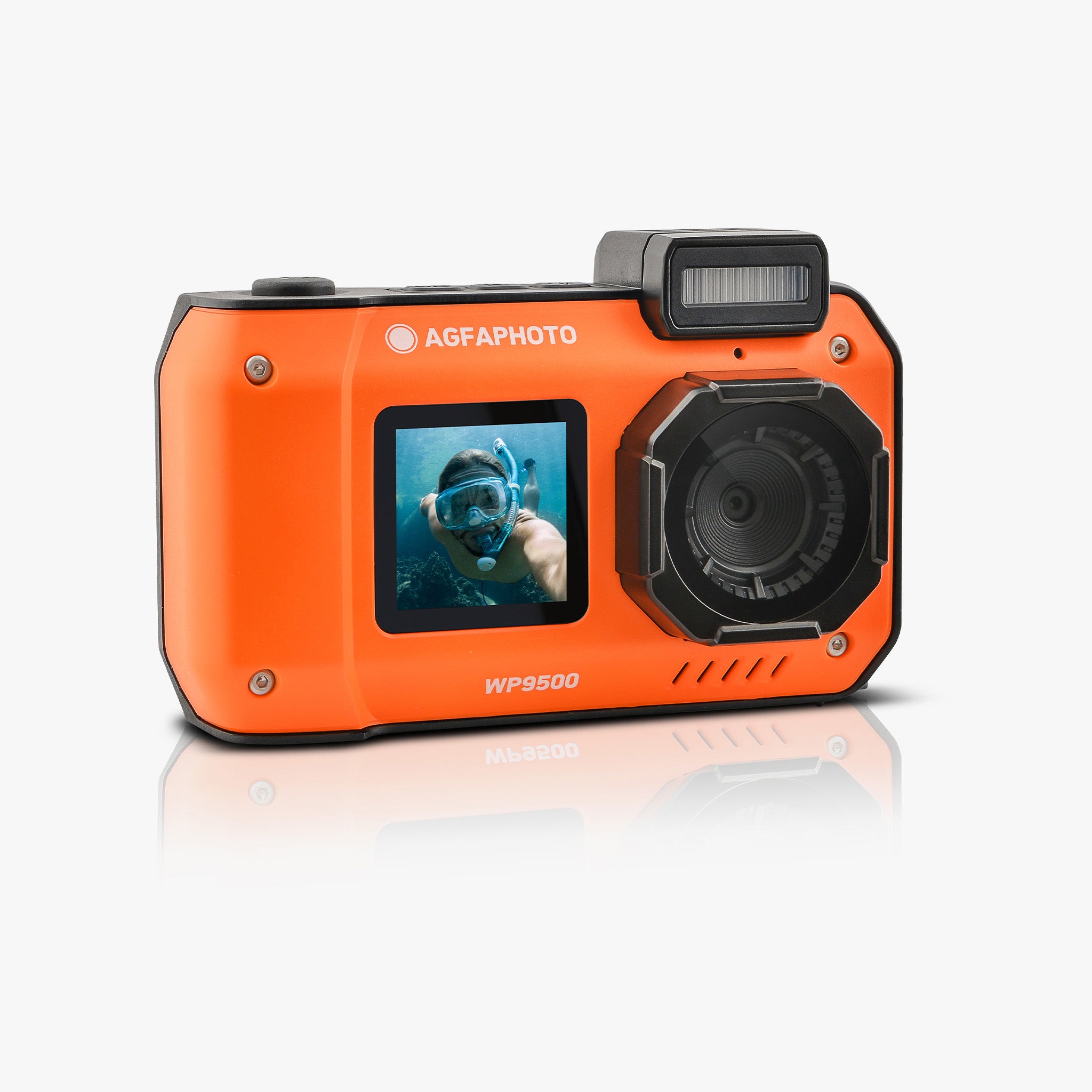 Realishot WP9500 | Su Altı Fotoğraf Makinesi | Turuncu