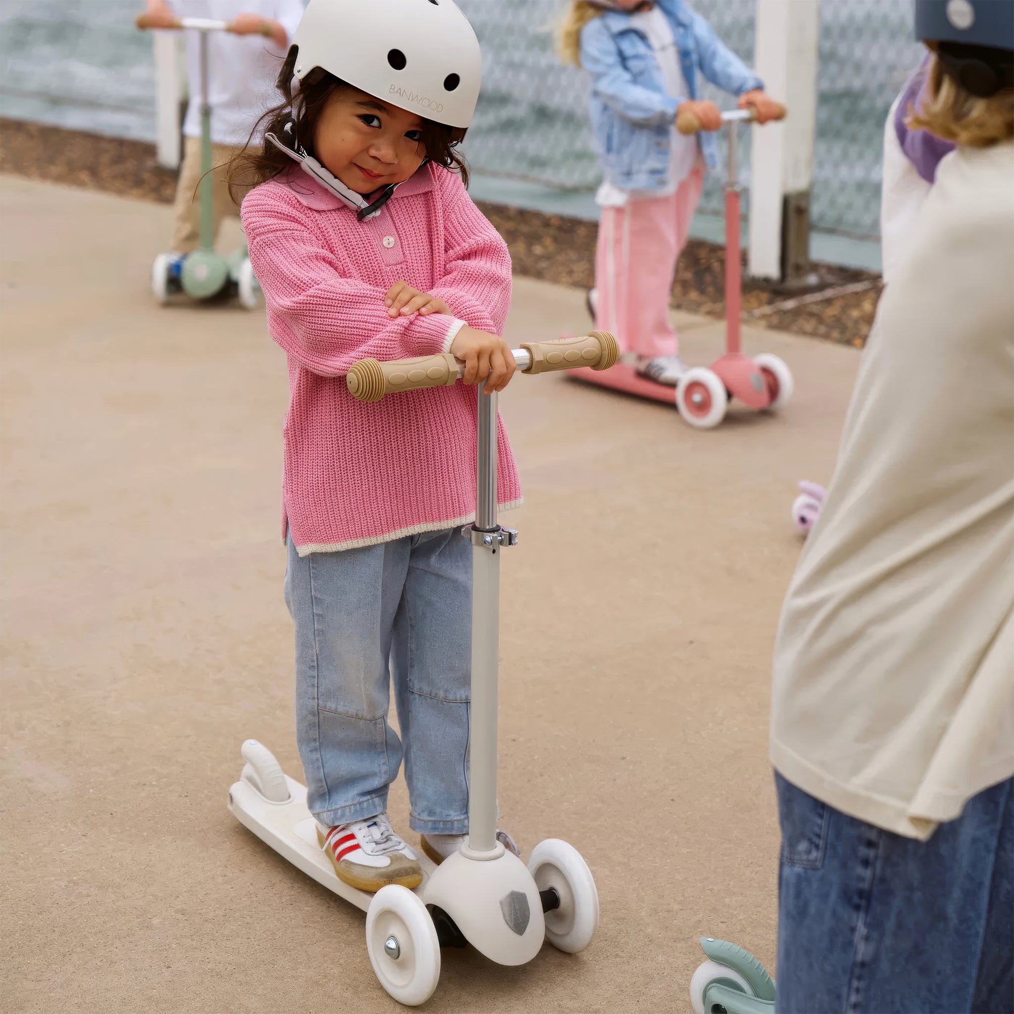 Eco Çocuk Scooter | Krem