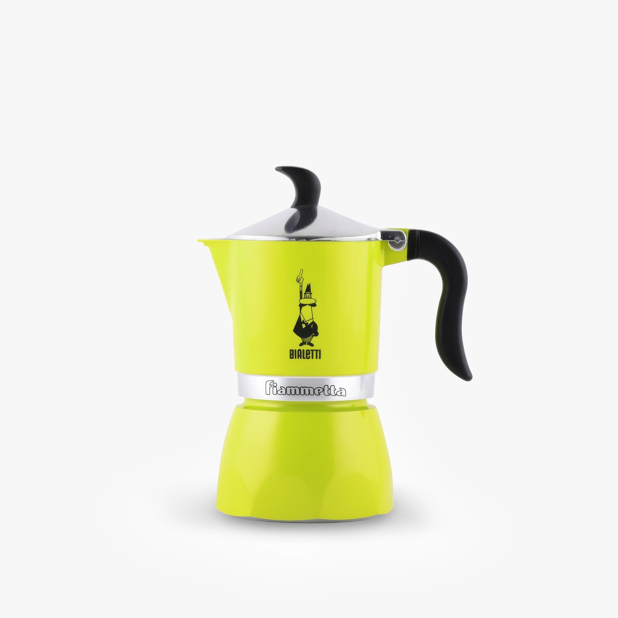 Fiammetta Moka Pot 3 Cup | Limon Yeşili