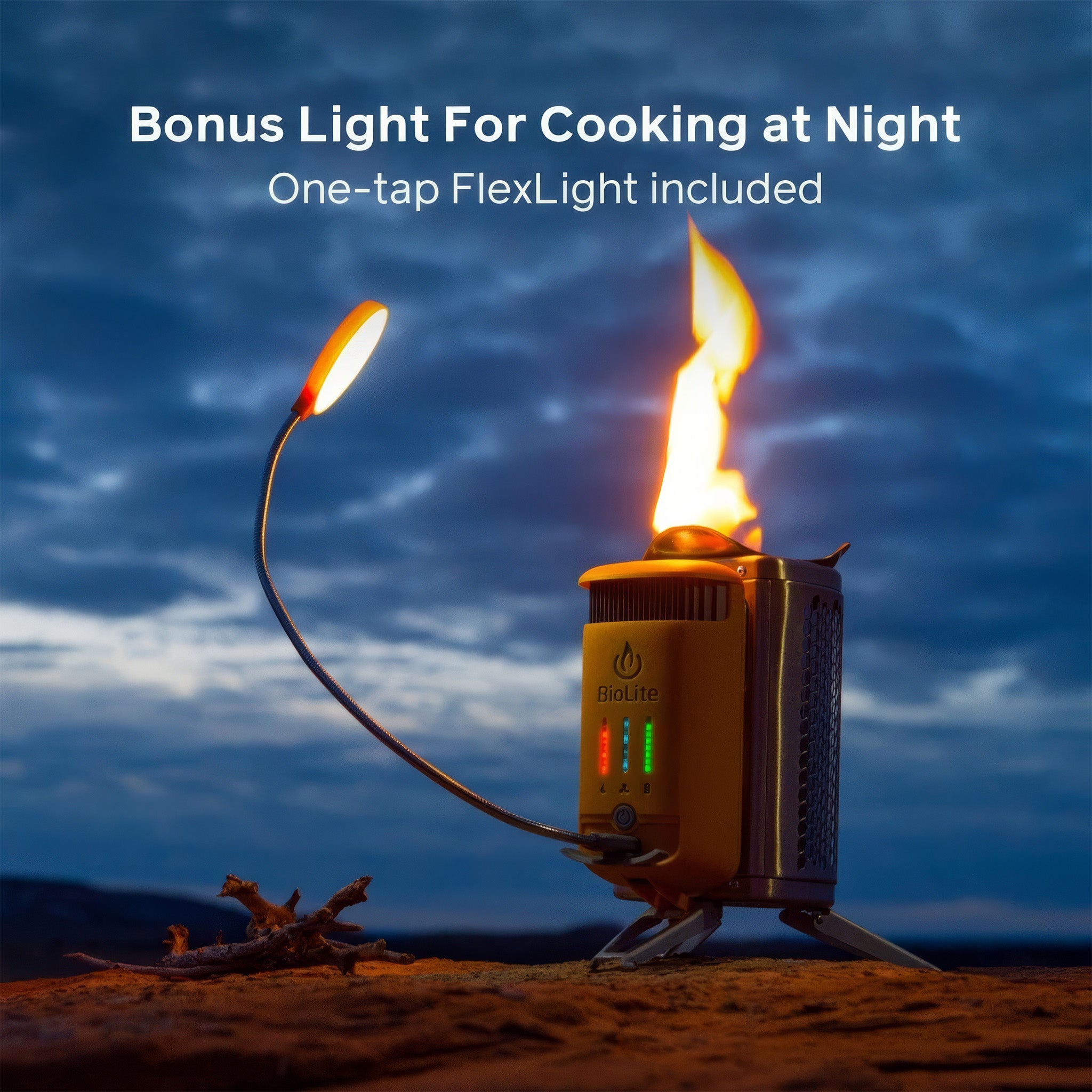 CampStove 2+ | Elektrik Üreten Odun Kamp Ocağı