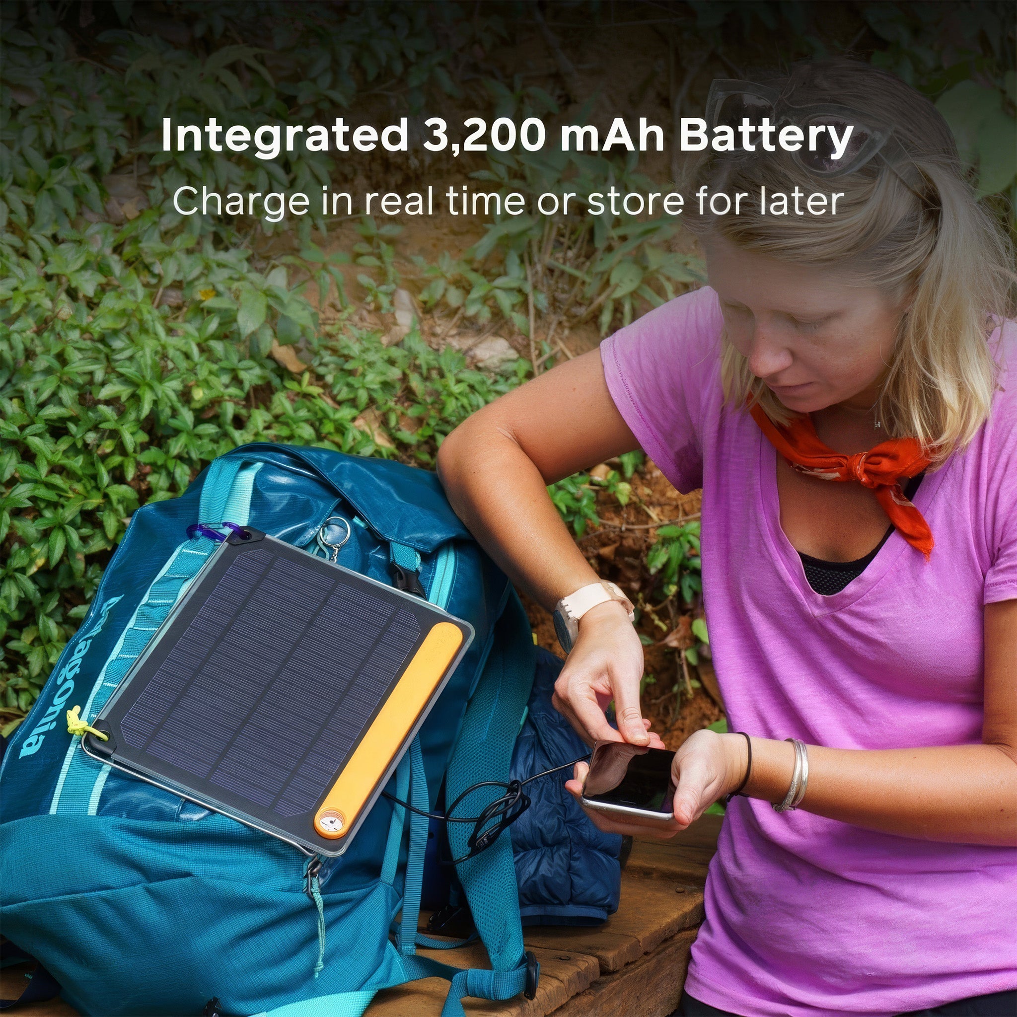 SolarPanel 5+ | 5 W Güneş Paneli & Dahili Batarya