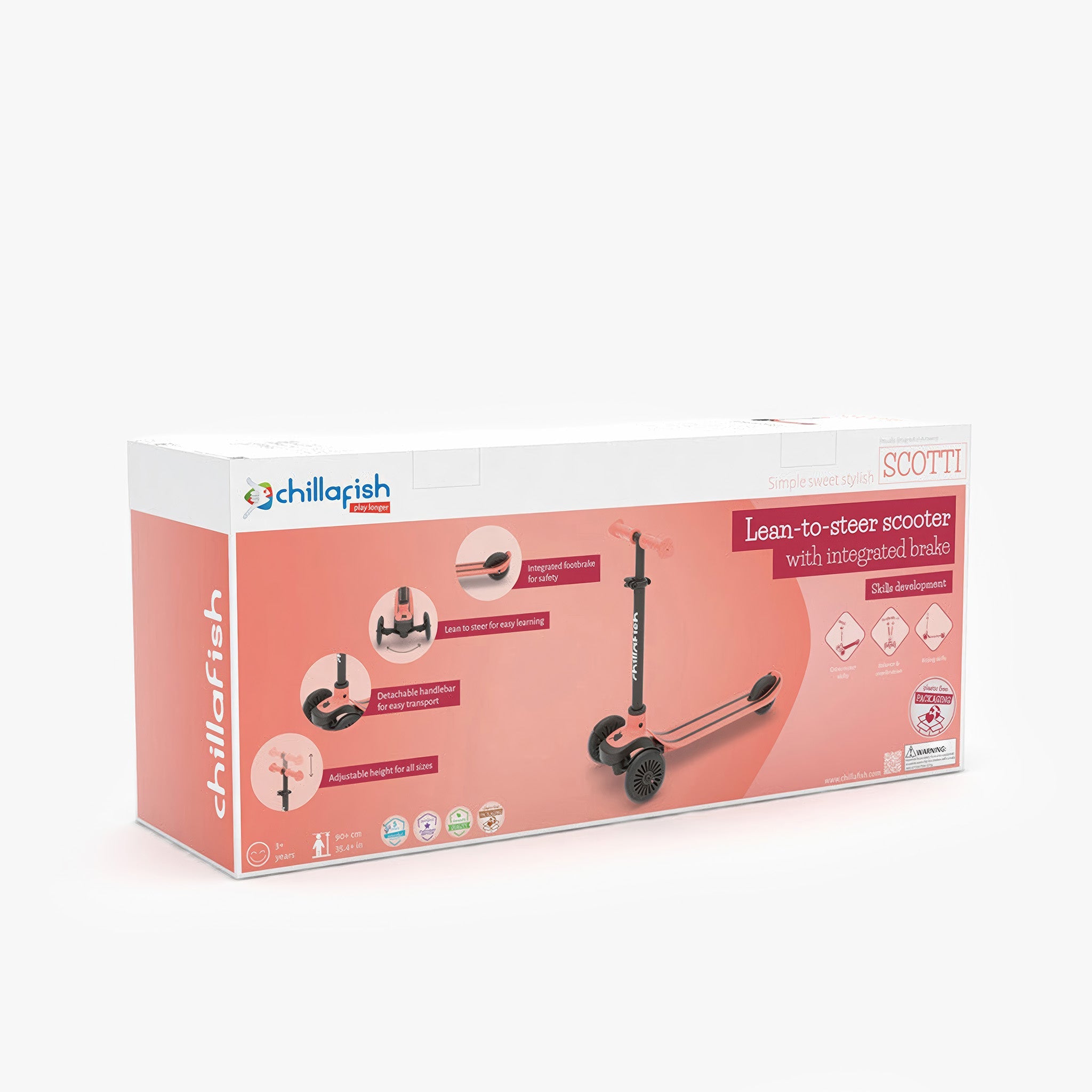 Scotti 3 Tekerlekli Scooter | Flamingo
