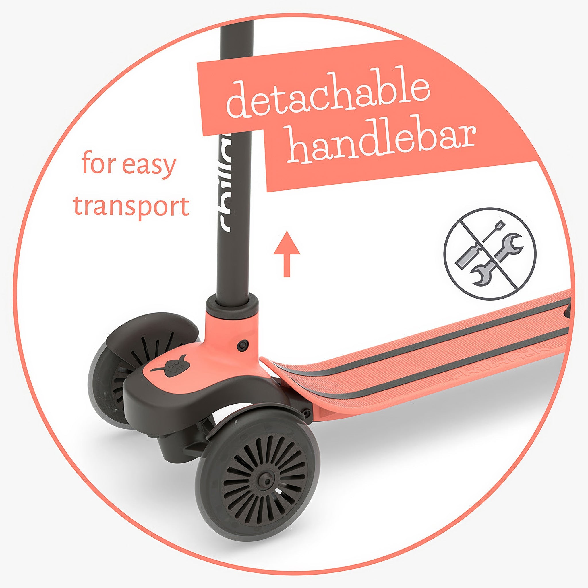 Scotti 3 Tekerlekli Scooter | Flamingo