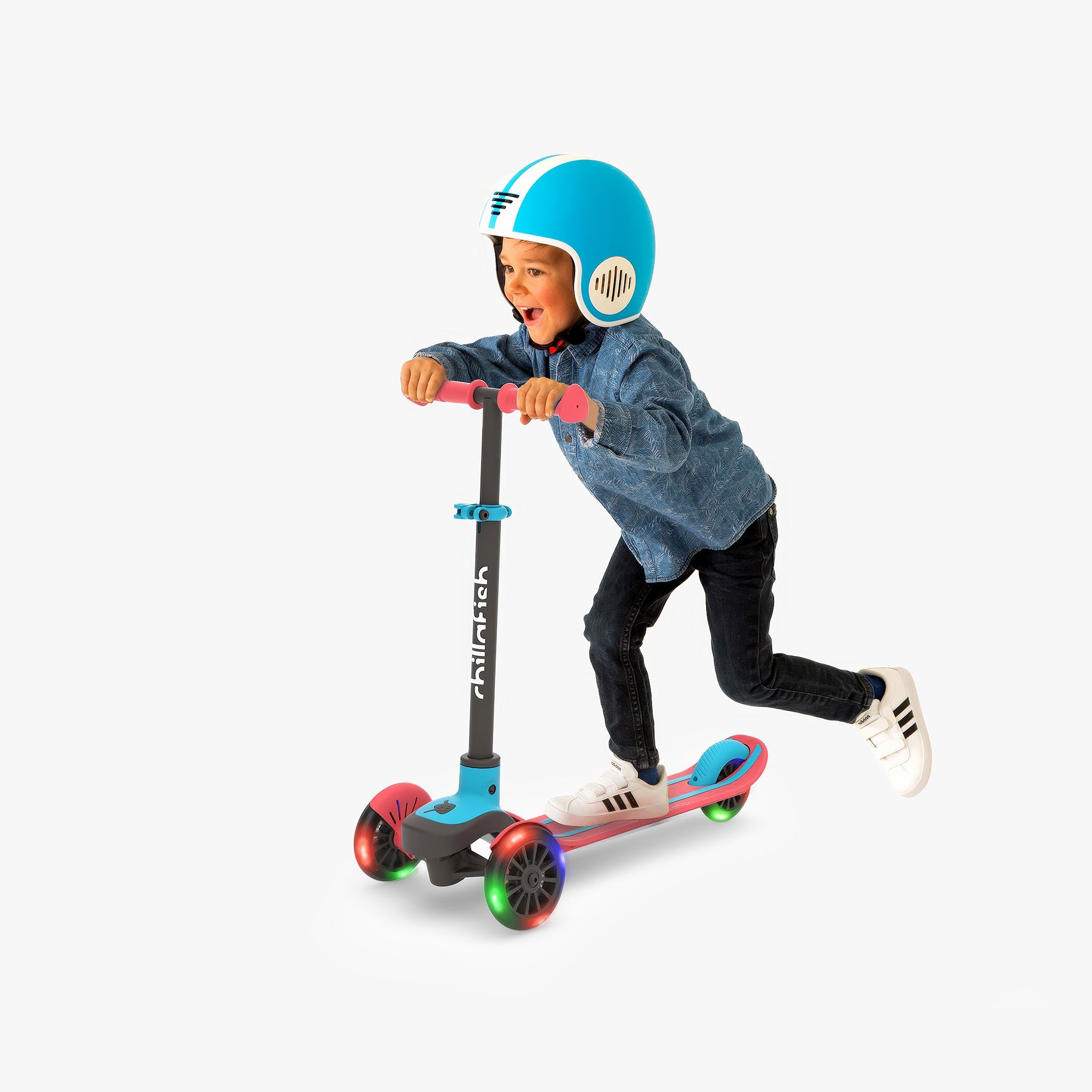 Scotti Glow 3 Tekerlekli Işıklı Scooter | Pembe