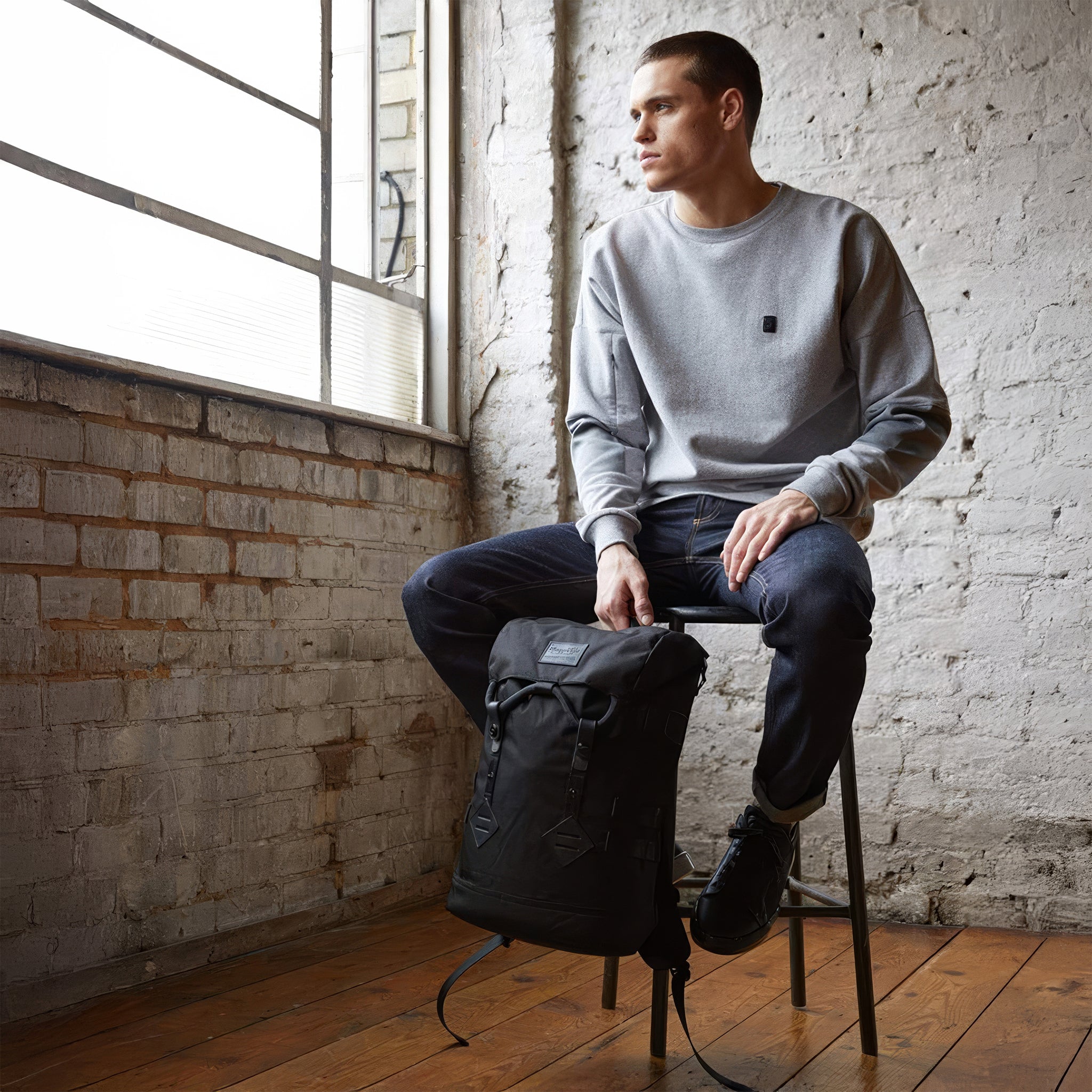 Colorado Reborn Black Serisi | Siyah | 15L Unisex Sırt Çantası