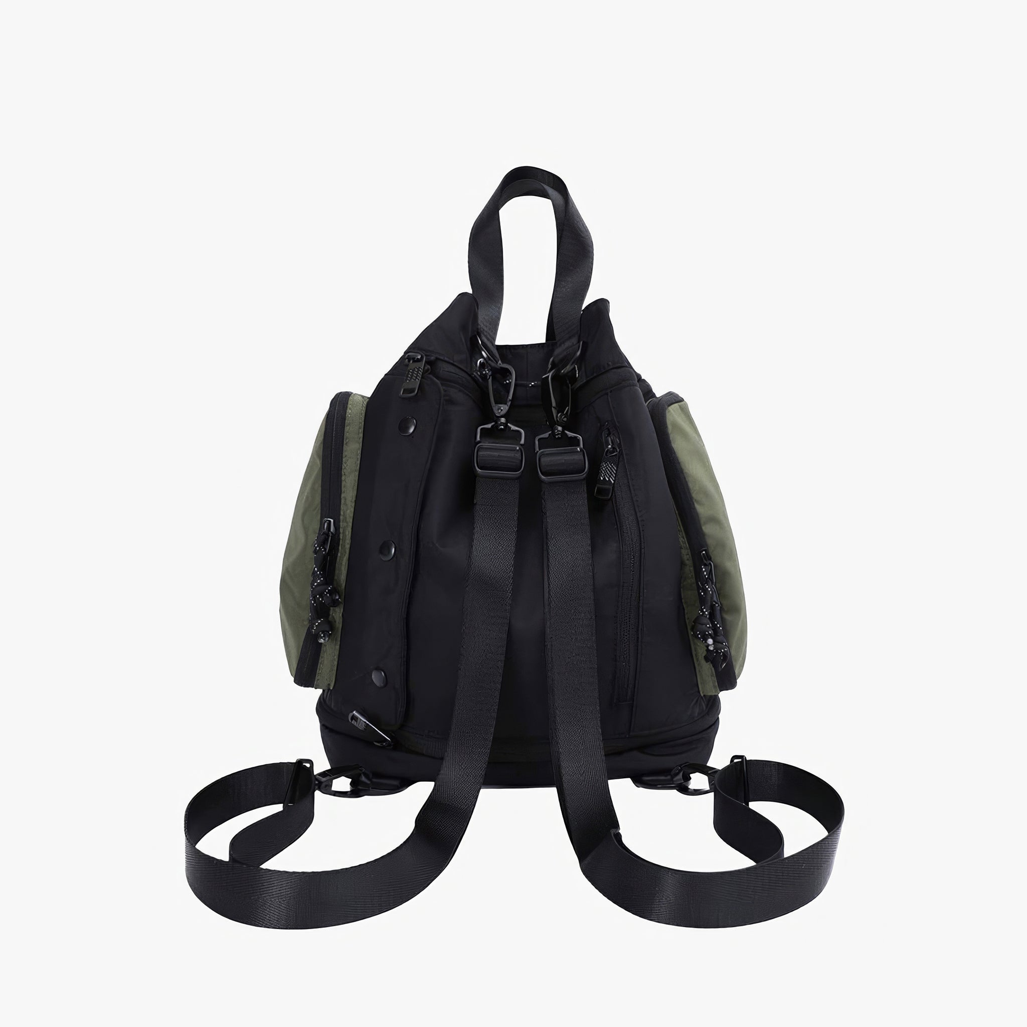 Pyramid Go Wild II Serisi | Black x Army | Unisex Omuz Çantası