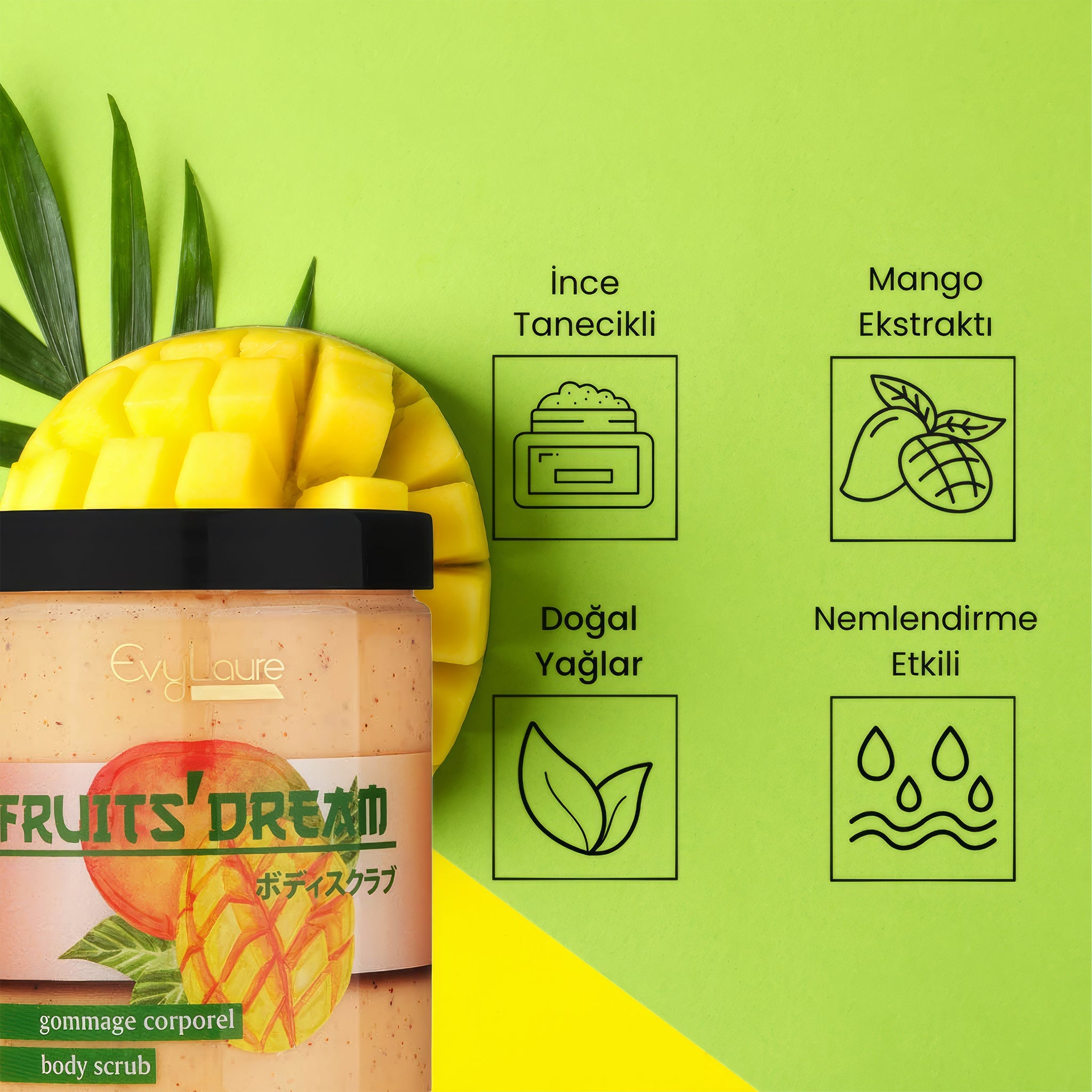 Fruits' Dream Vücut Peelingi | Mango Ekstraktlı