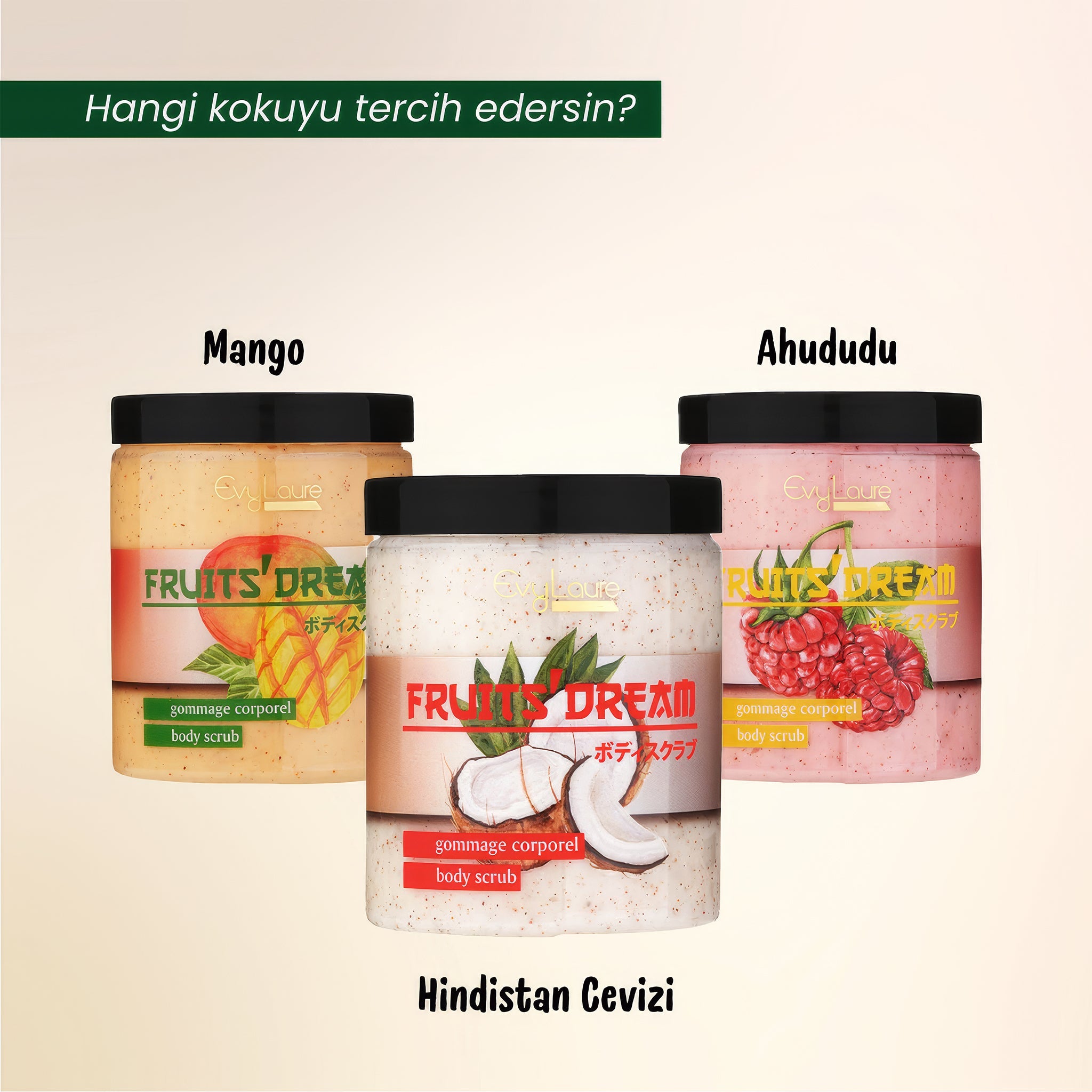 Fruits' Dream Vücut Peelingi | Mango Ekstraktlı