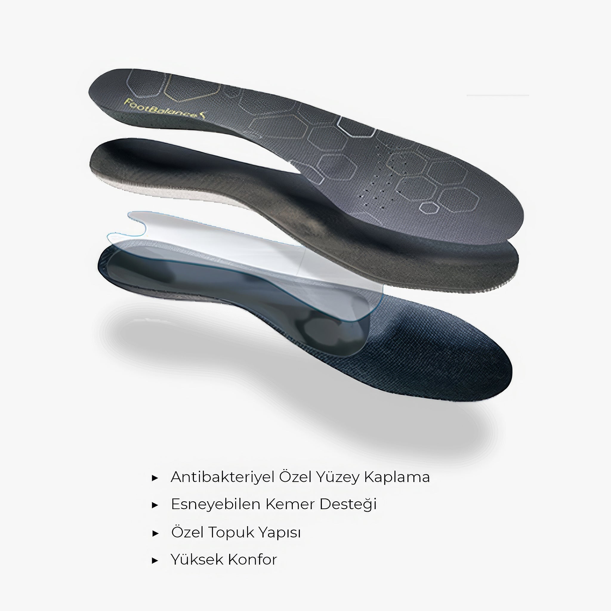 QuickFit Control - Ortopedik Tabanlık