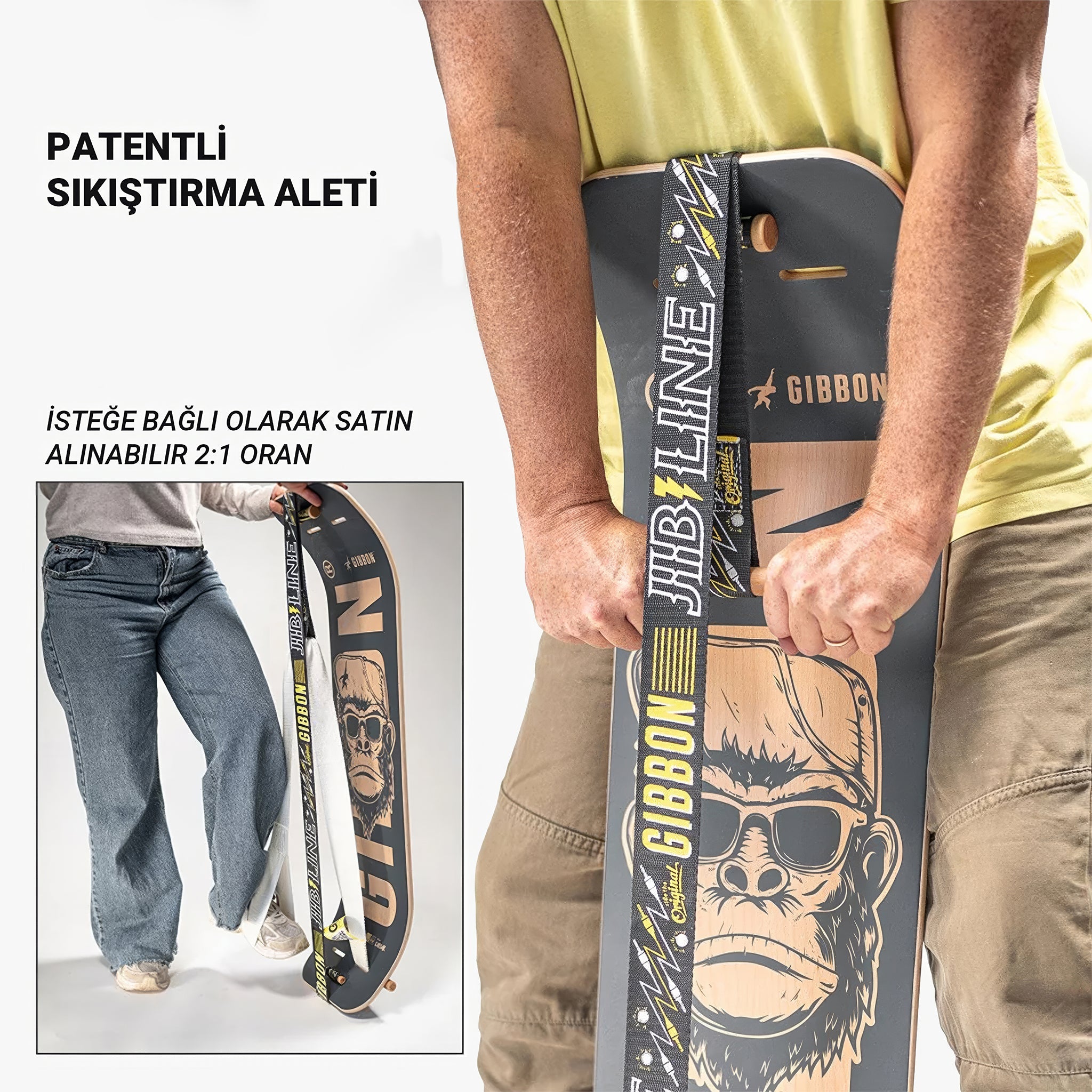 Giboard Set Caesar Jib Denge Tahtası