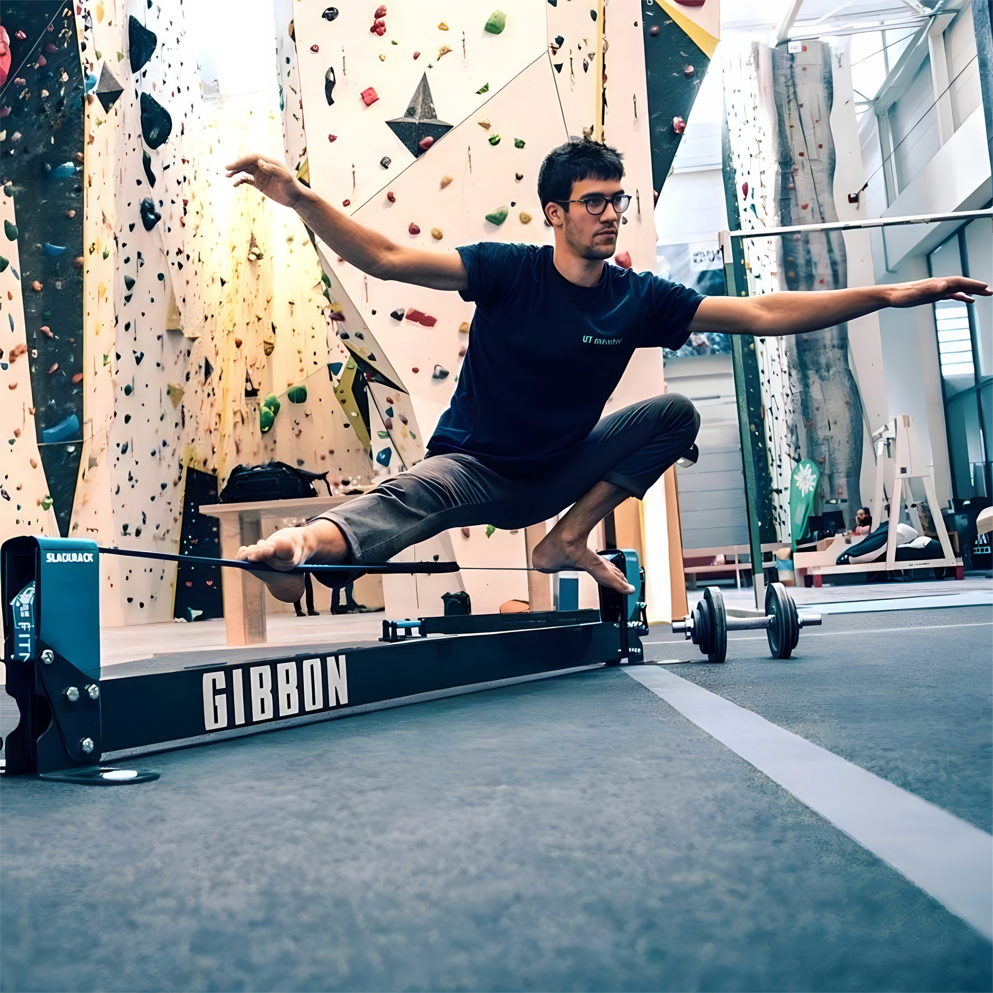 SlackRack Fitness Denge Standı | Siyah/Mavi