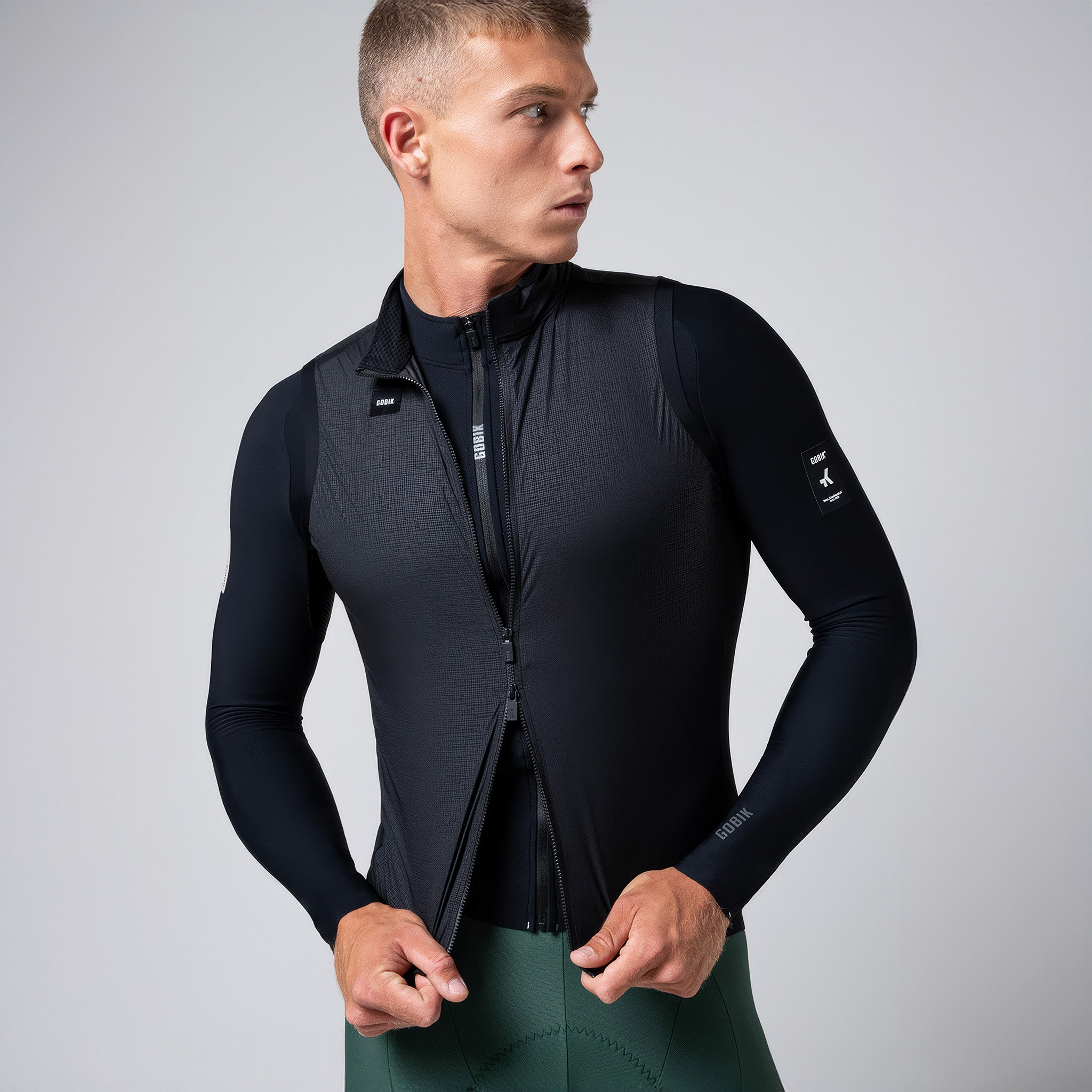 Vector 2.0 Crow | Erkek Rüzgar Geçirmez Yelek