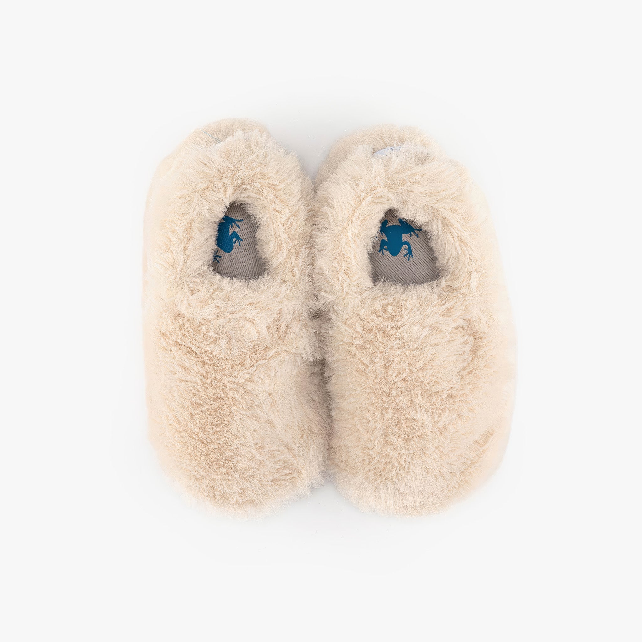 Furry Furry | Kırık Beyaz | Kürk Barefoot Patik