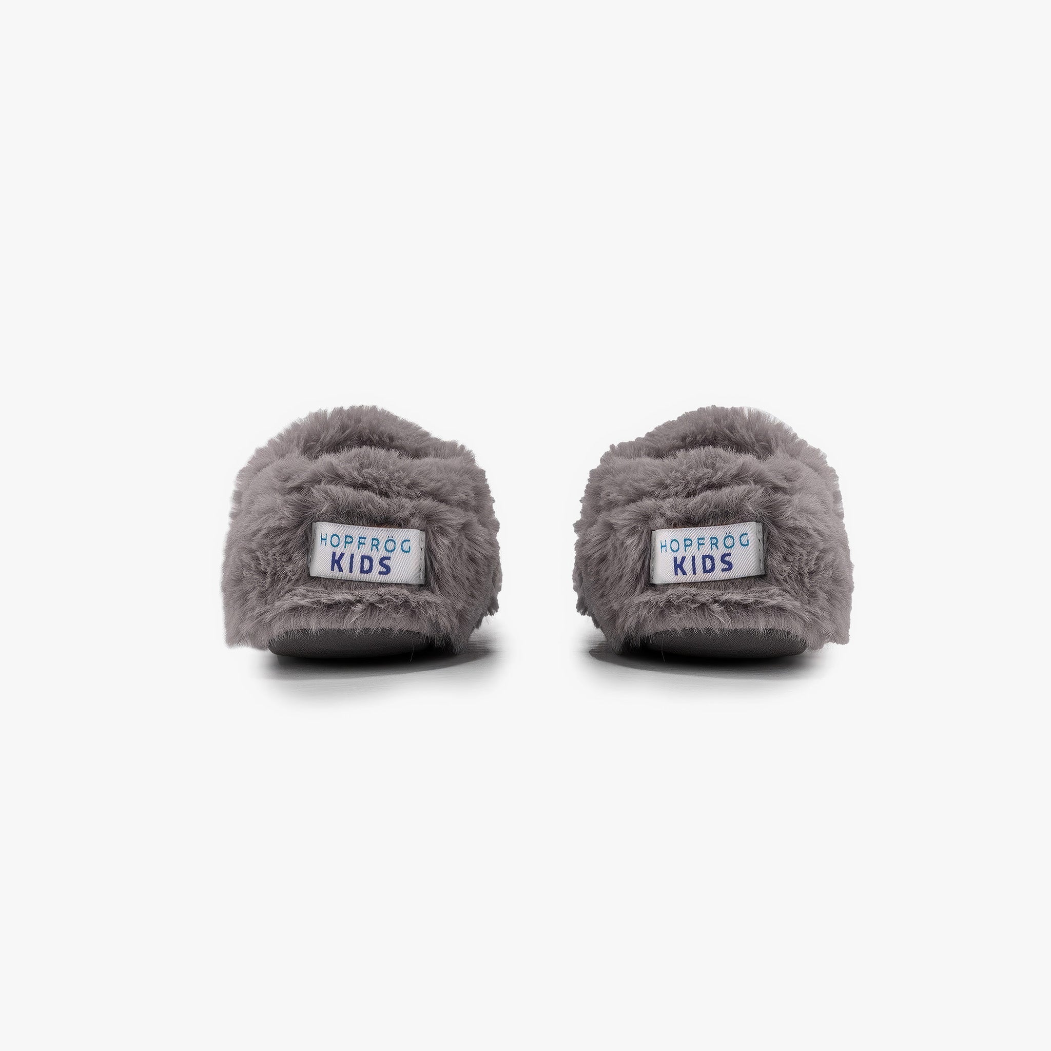 Furry Furry | Gri | Kürk Barefoot Patik