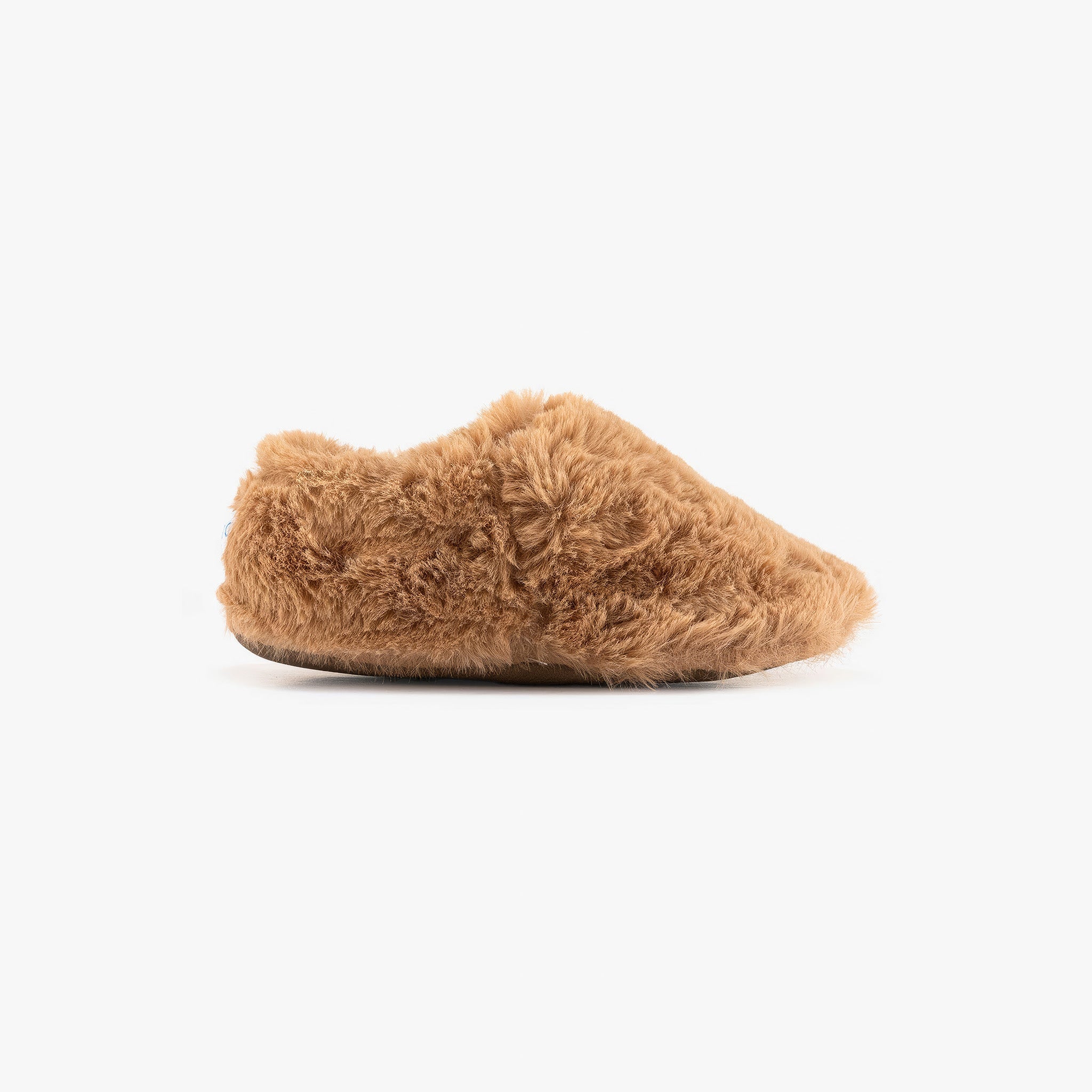 Furry Furry | Kestane Kahverengi | Kürk Barefoot Patik