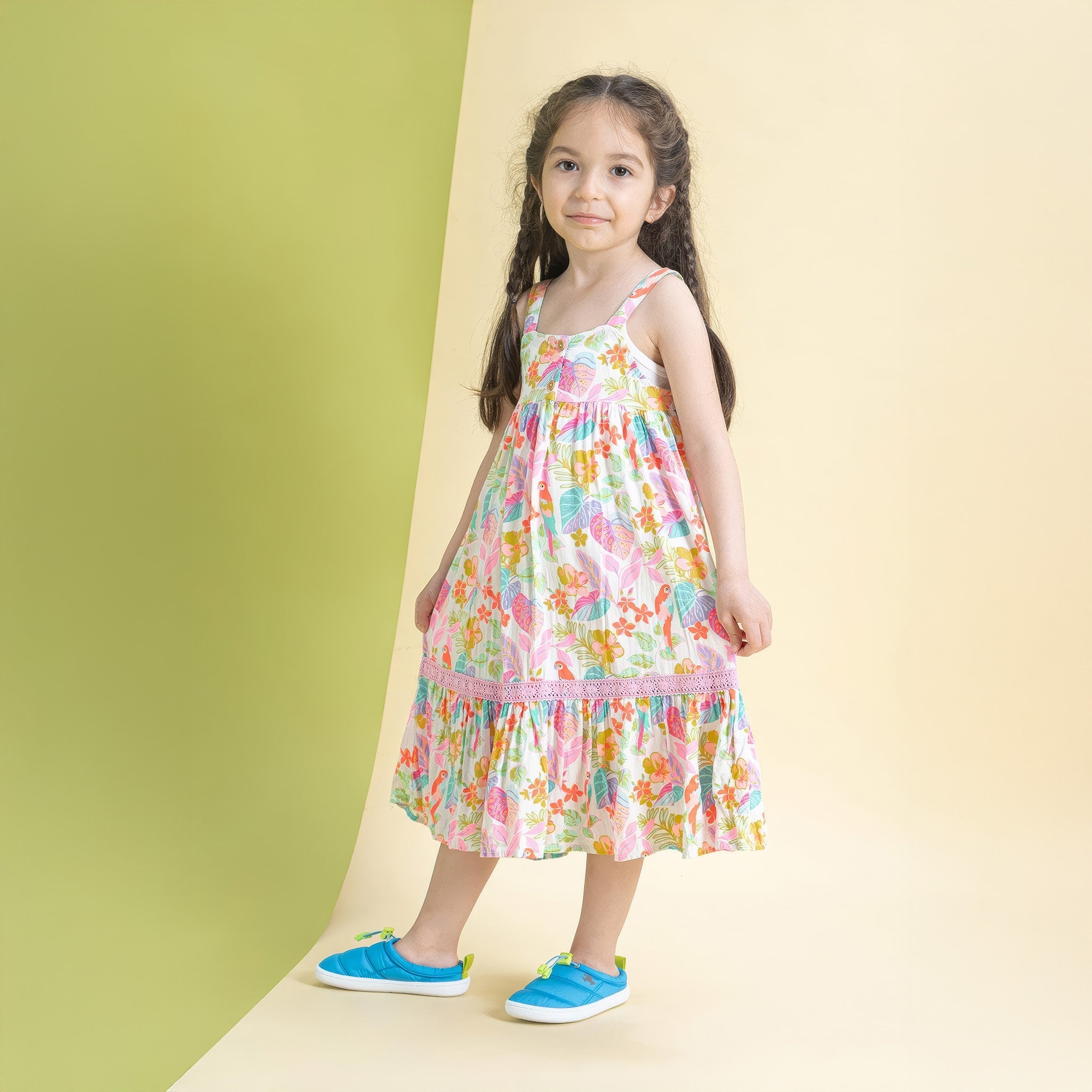 Hoppuff Casual | Dinamik Mavi | Barefoot Çocuk Ayakkabısı