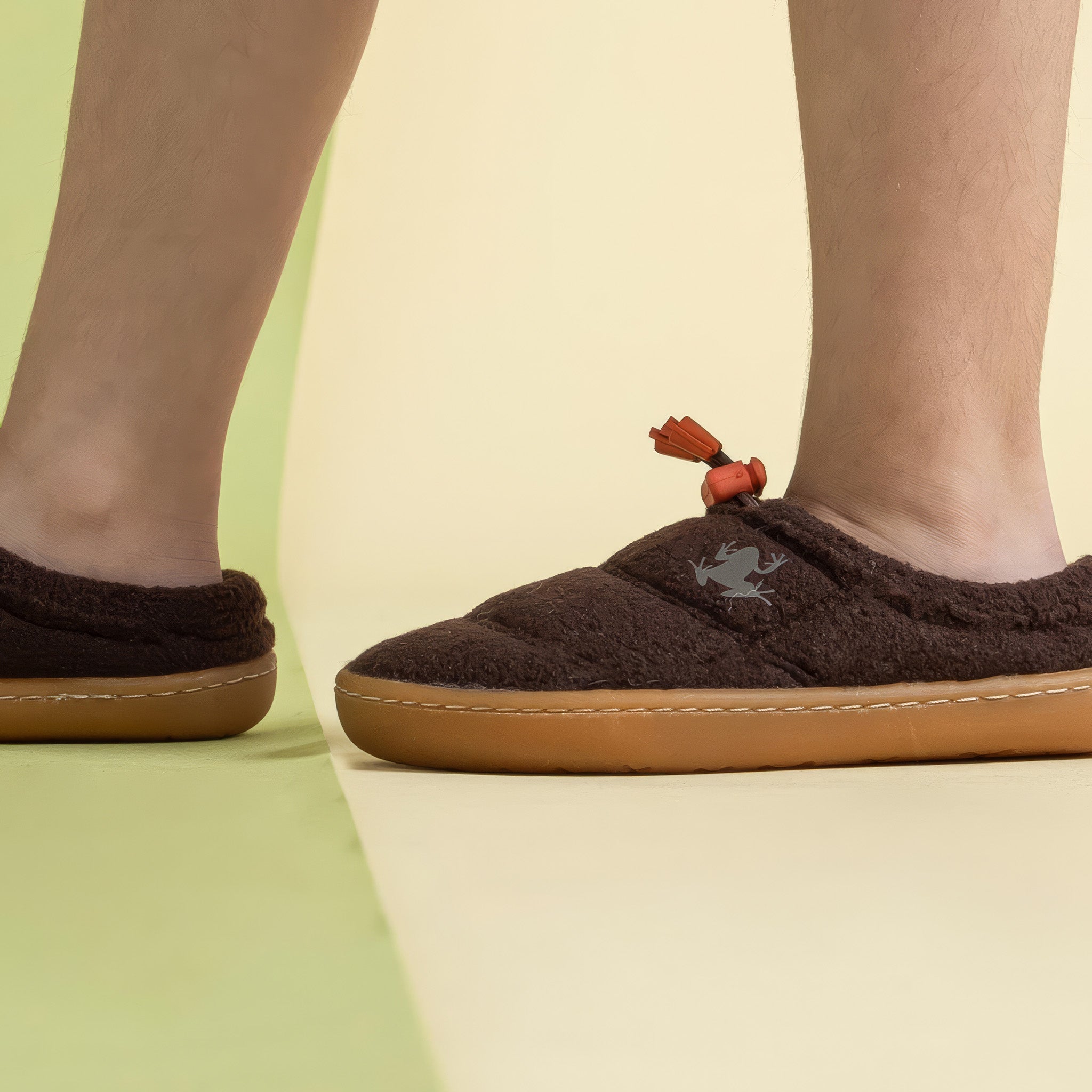 Polar Fleece | Kahve | Polar Barefoot Patik
