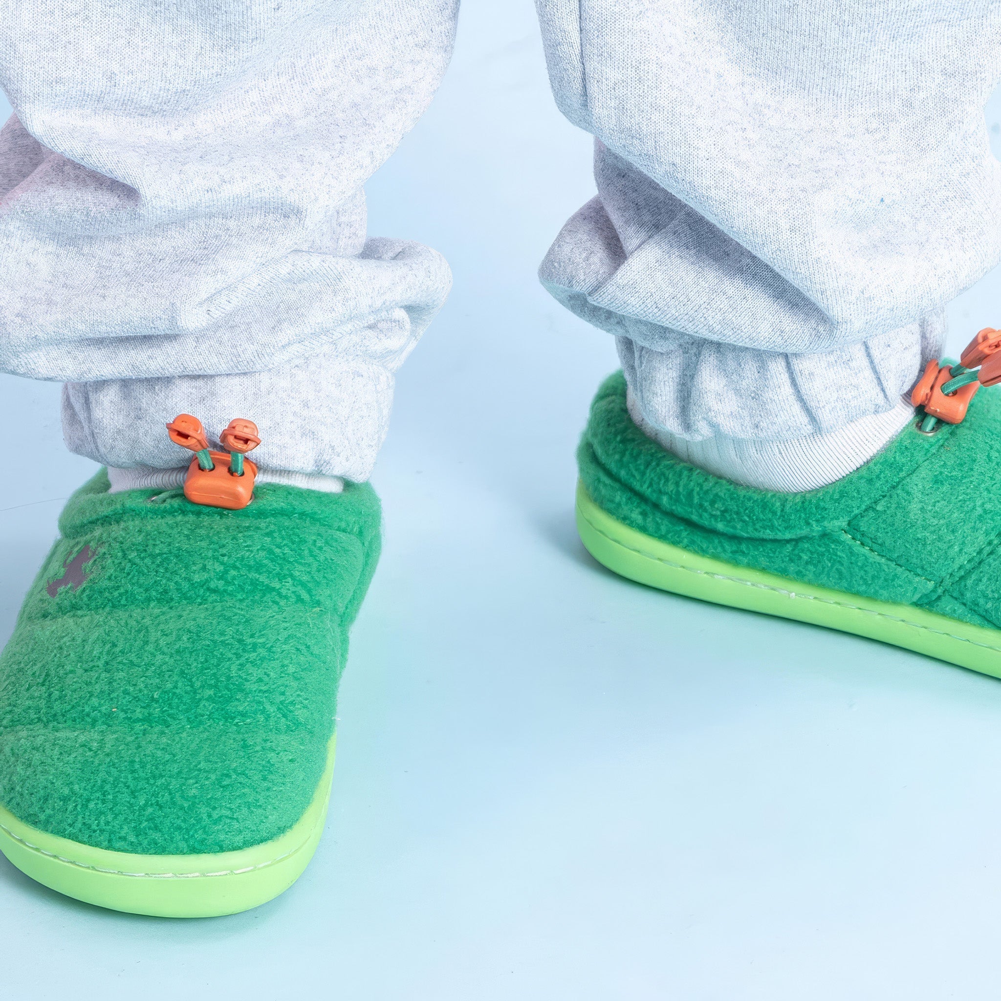Polar Fleece | Yeşil | Polar Barefoot Patik