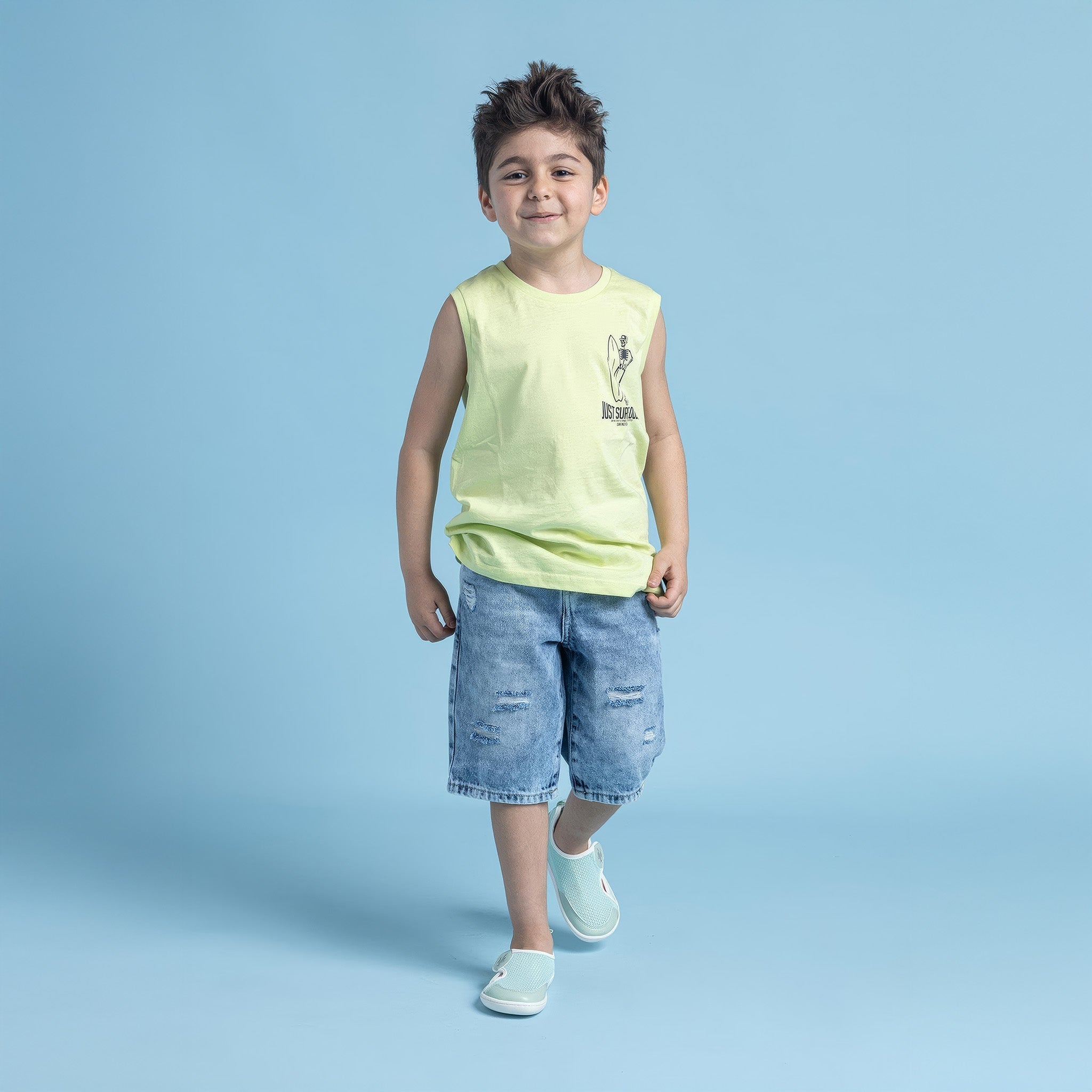 Multi | Yeşil Mix | Barefoot Çocuk Ayakkabısı