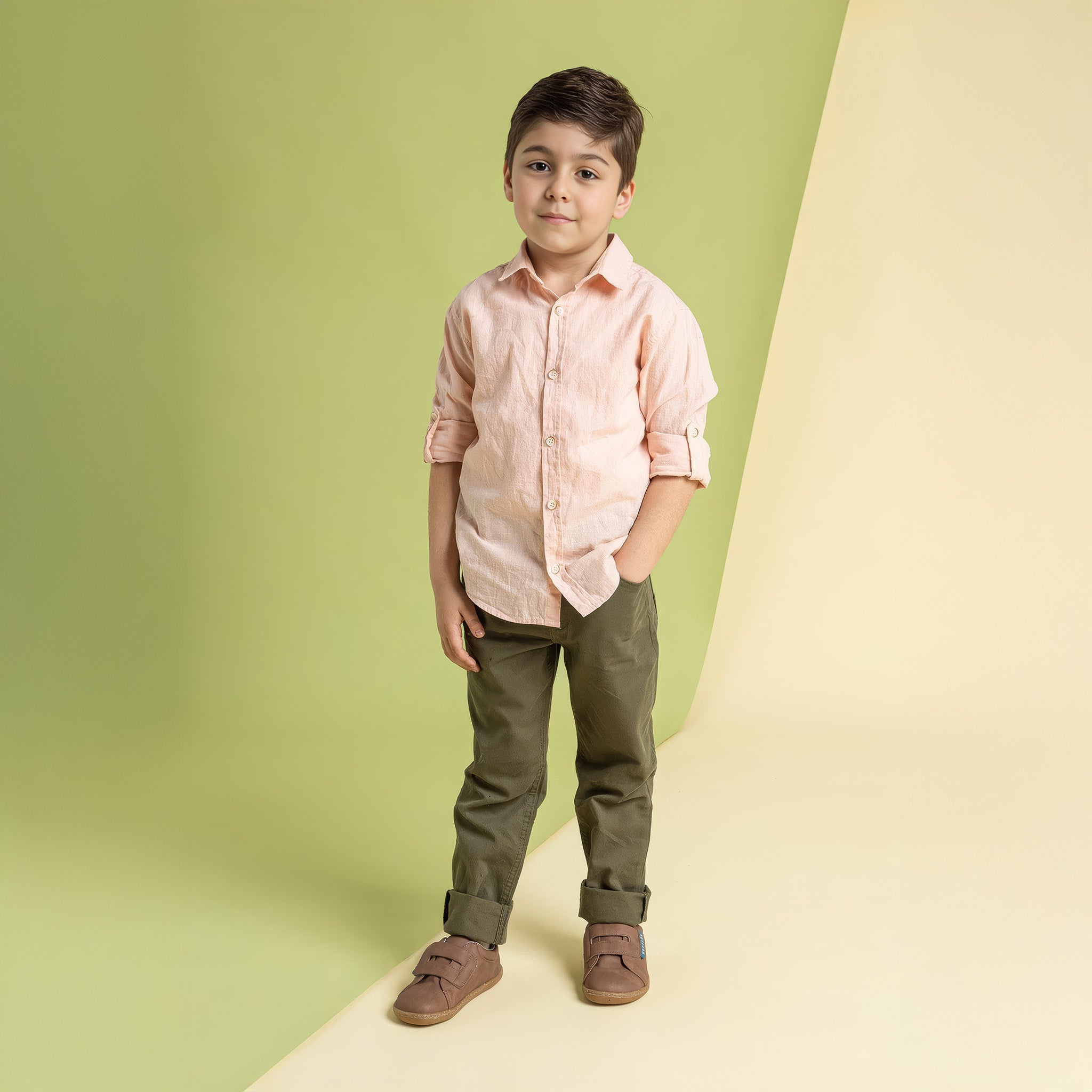 Smart Walker Casual | Kahverengi Meşe | Barefoot Çocuk Ayakkabısı