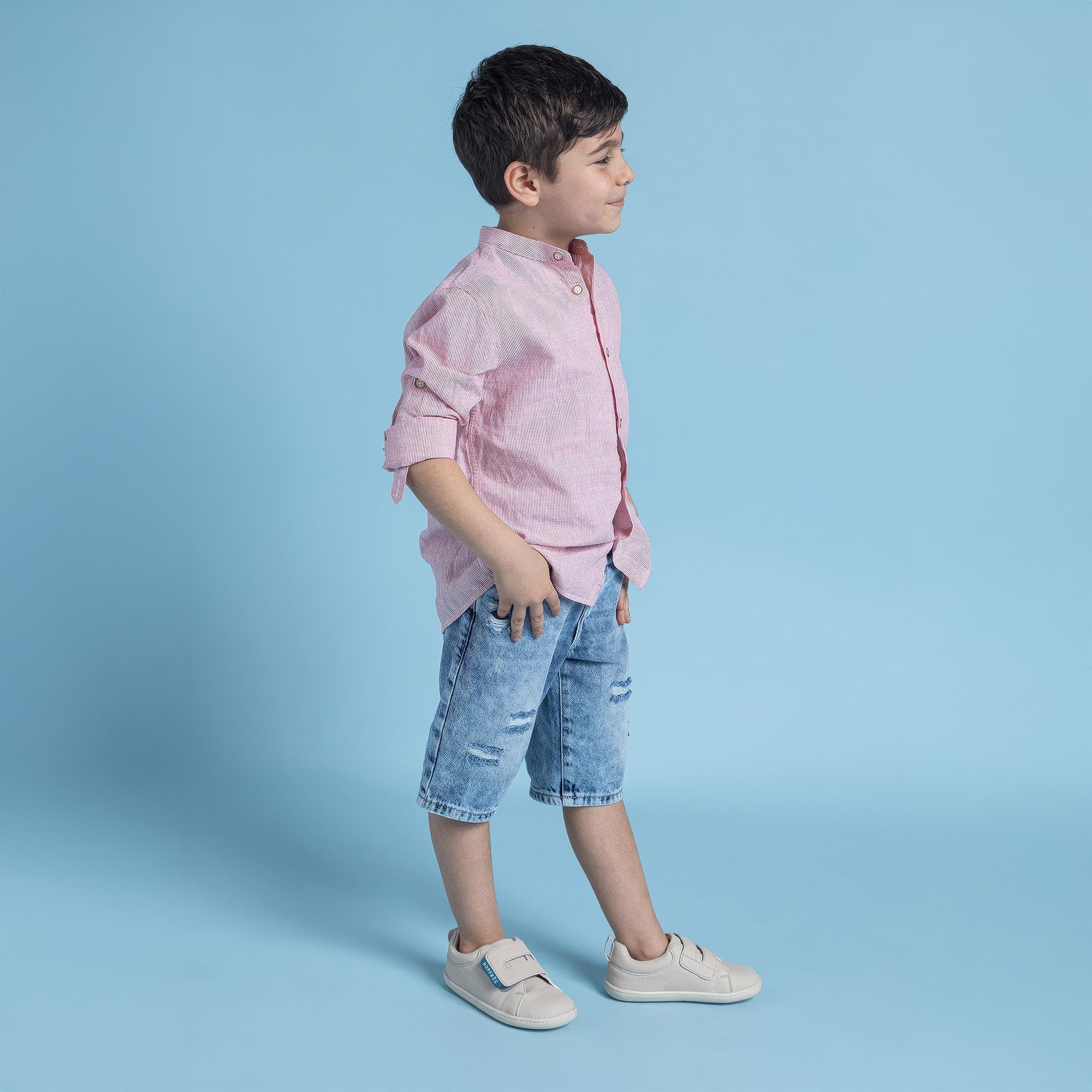 Smart Walker Casual | Süper Mat Bej | Barefoot Çocuk Ayakkabısı