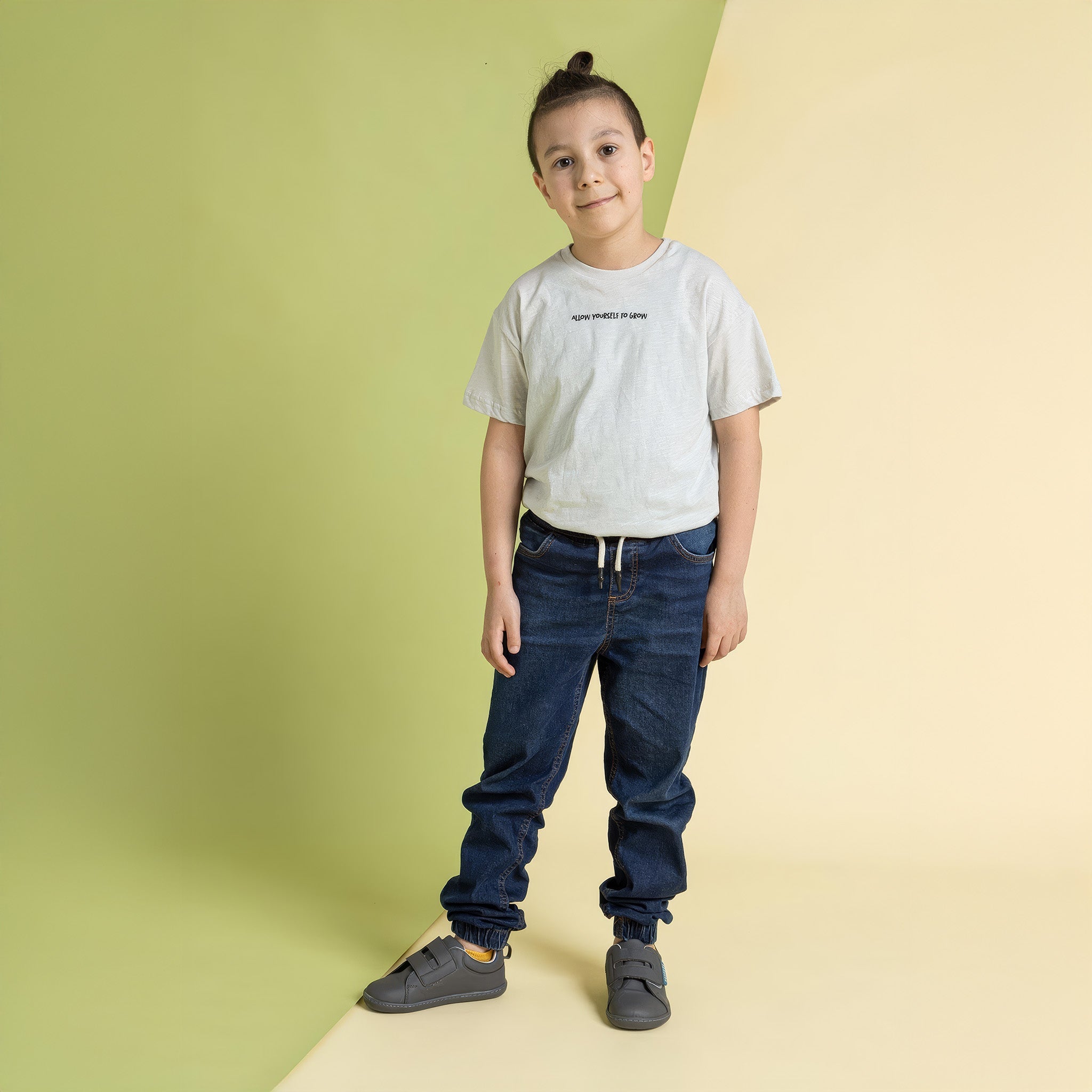Smart Walker Casual | Süper Mat Gri | Barefoot Çocuk Ayakkabısı