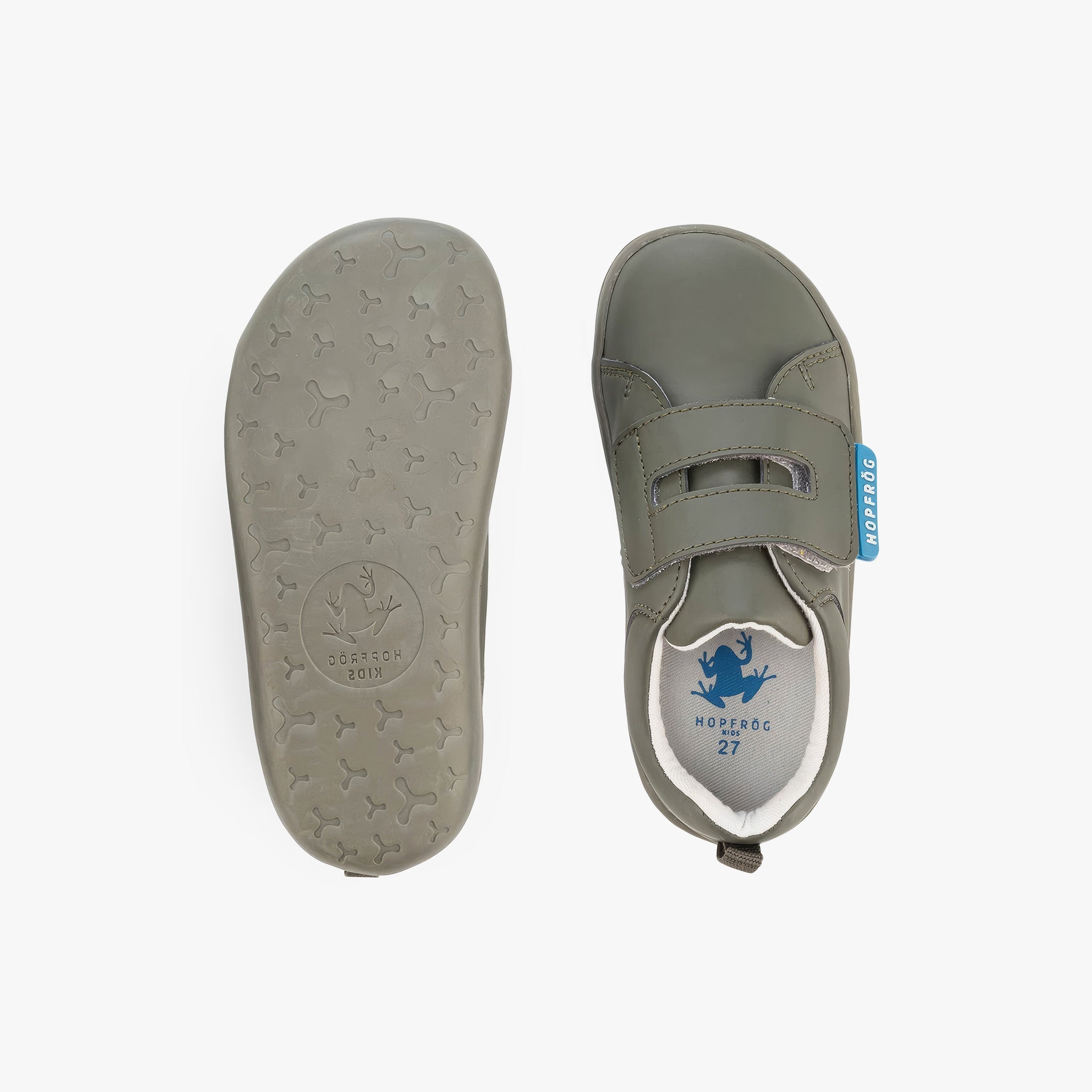 Smart Walker Casual | Süper Mat Haki | Barefoot Çocuk Ayakkabısı