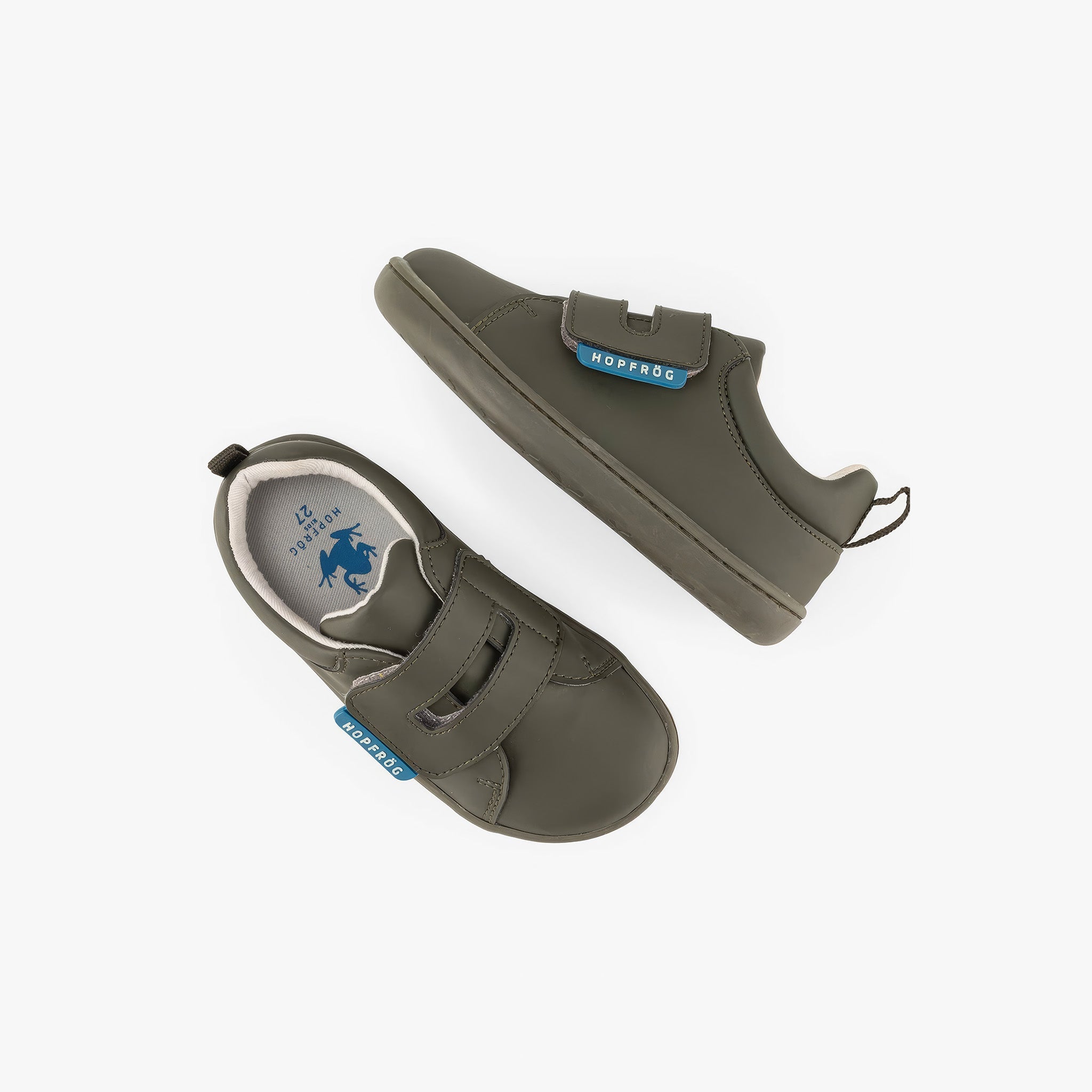 Smart Walker Casual | Süper Mat Haki | Barefoot Çocuk Ayakkabısı