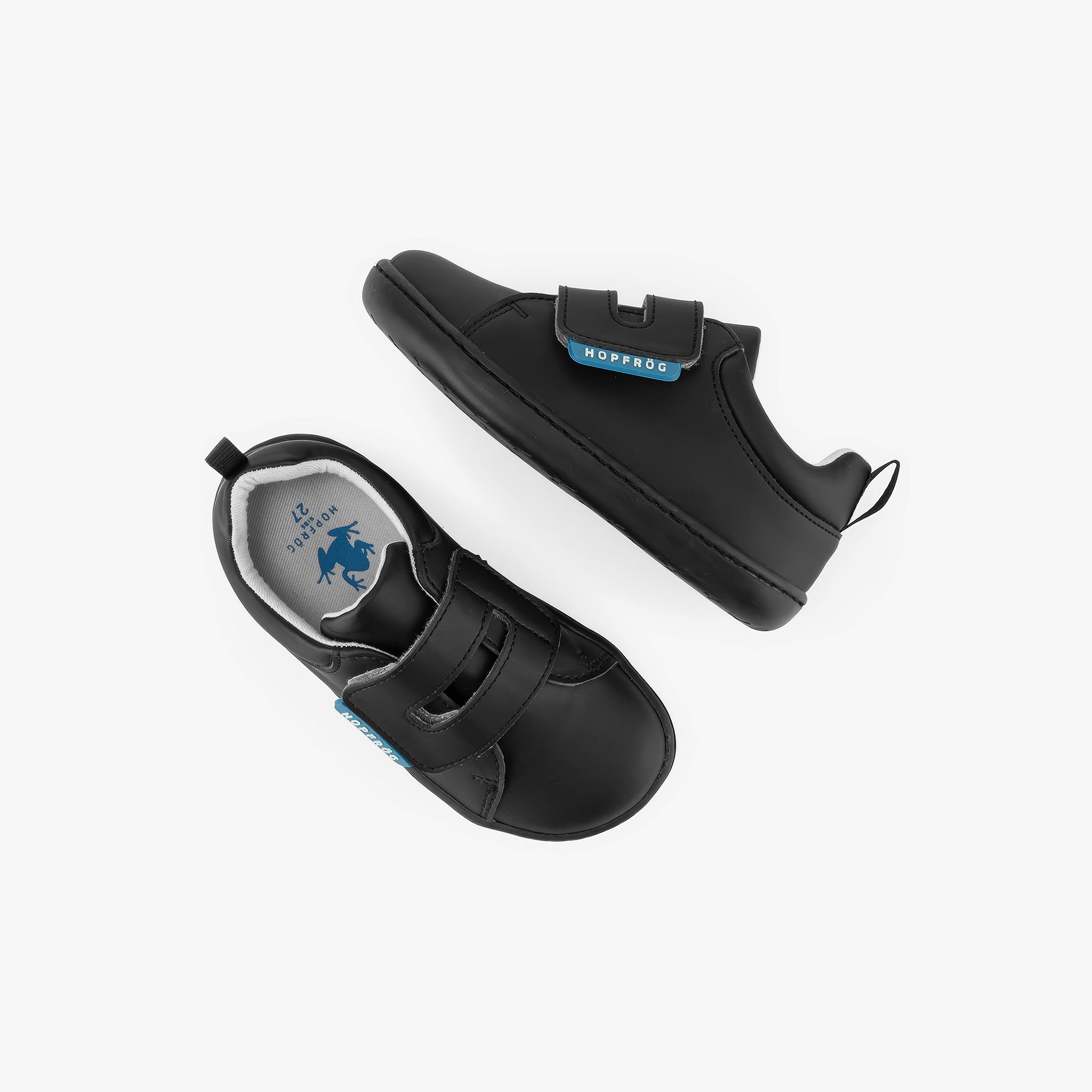 Smart Walker Casual | Süper Mat Siyah | Barefoot Çocuk Ayakkabısı