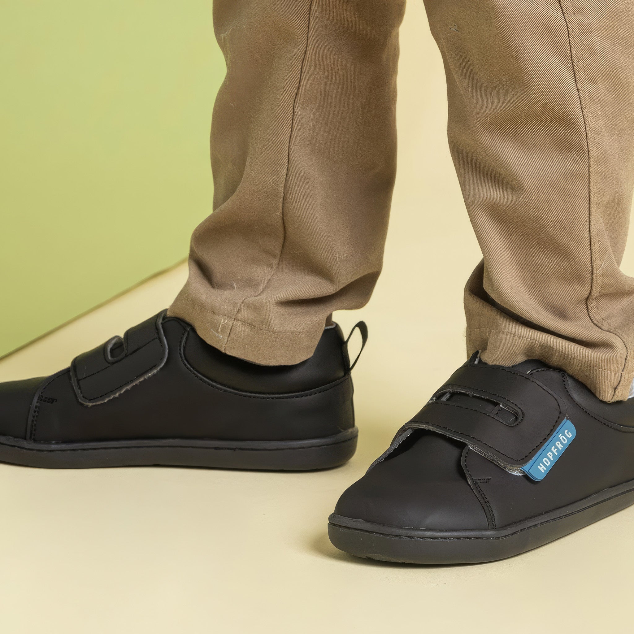 Smart Walker Casual | Süper Mat Siyah | Barefoot Çocuk Ayakkabısı