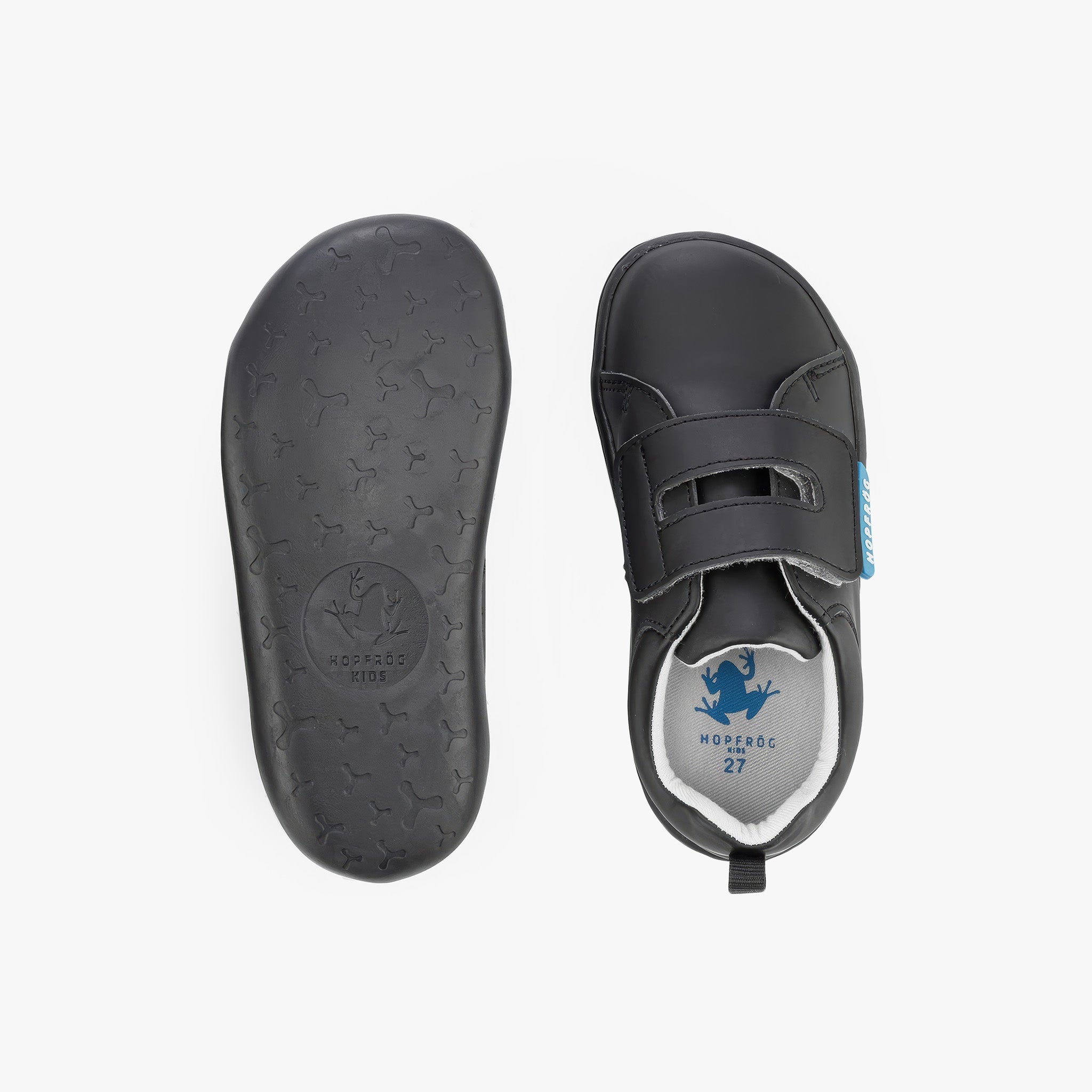 Smart Walker Casual | Süper Mat Siyah | Barefoot Çocuk Ayakkabısı