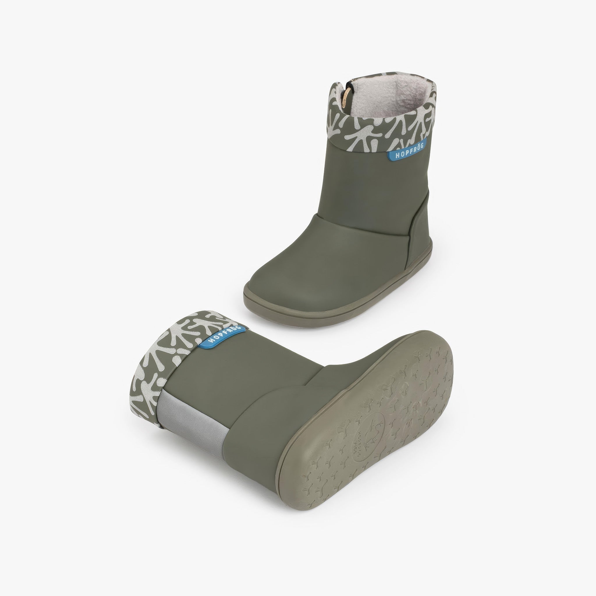 Smart Walker Cool Boots | Süper Mat Haki | Barefoot Çocuk Botu