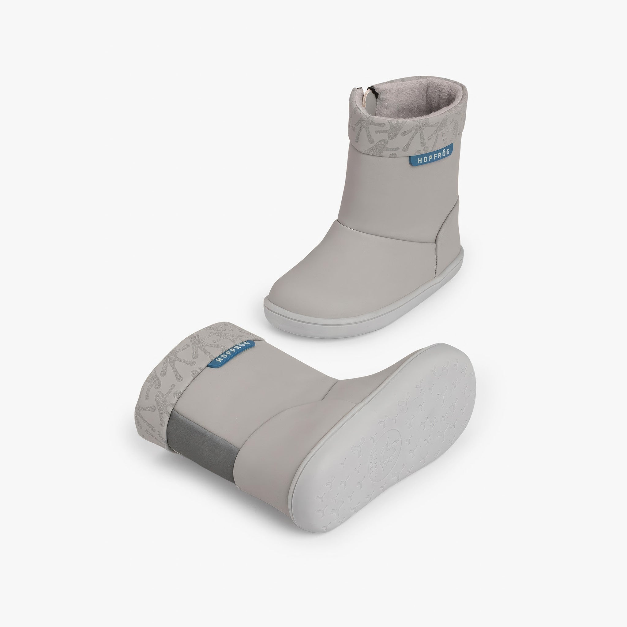 Smart Walker Cool Boots | Süper Mat Havalı Gri | Barefoot Çocuk Botu