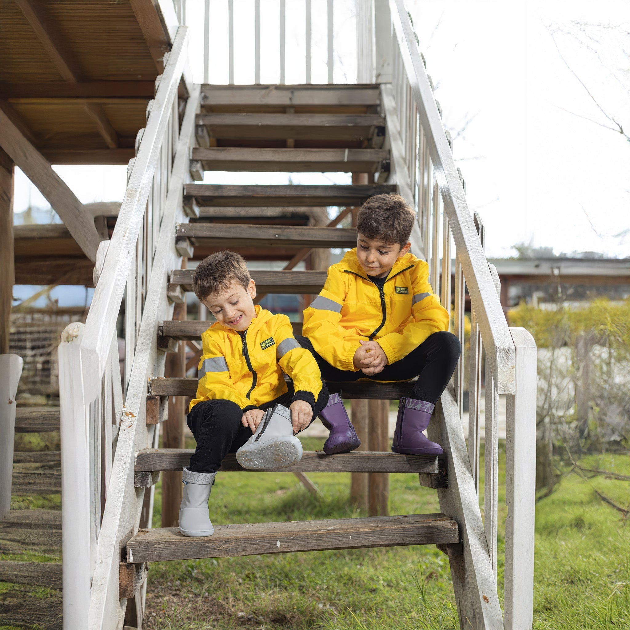 Smart Walker Cool Boots | Mor Işık | Barefoot Çocuk Botu