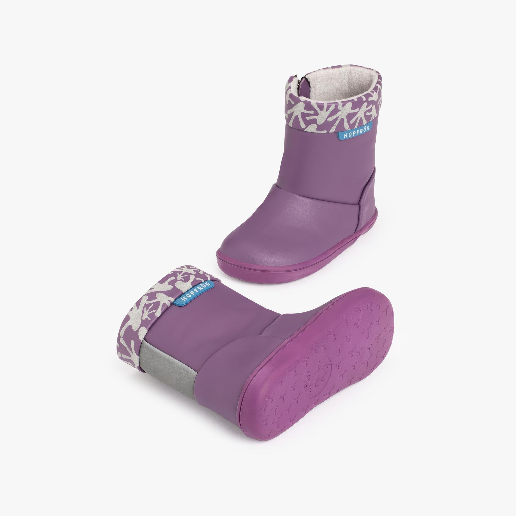 Smart Walker Cool Boots | Mor Işık | Barefoot Çocuk Botu
