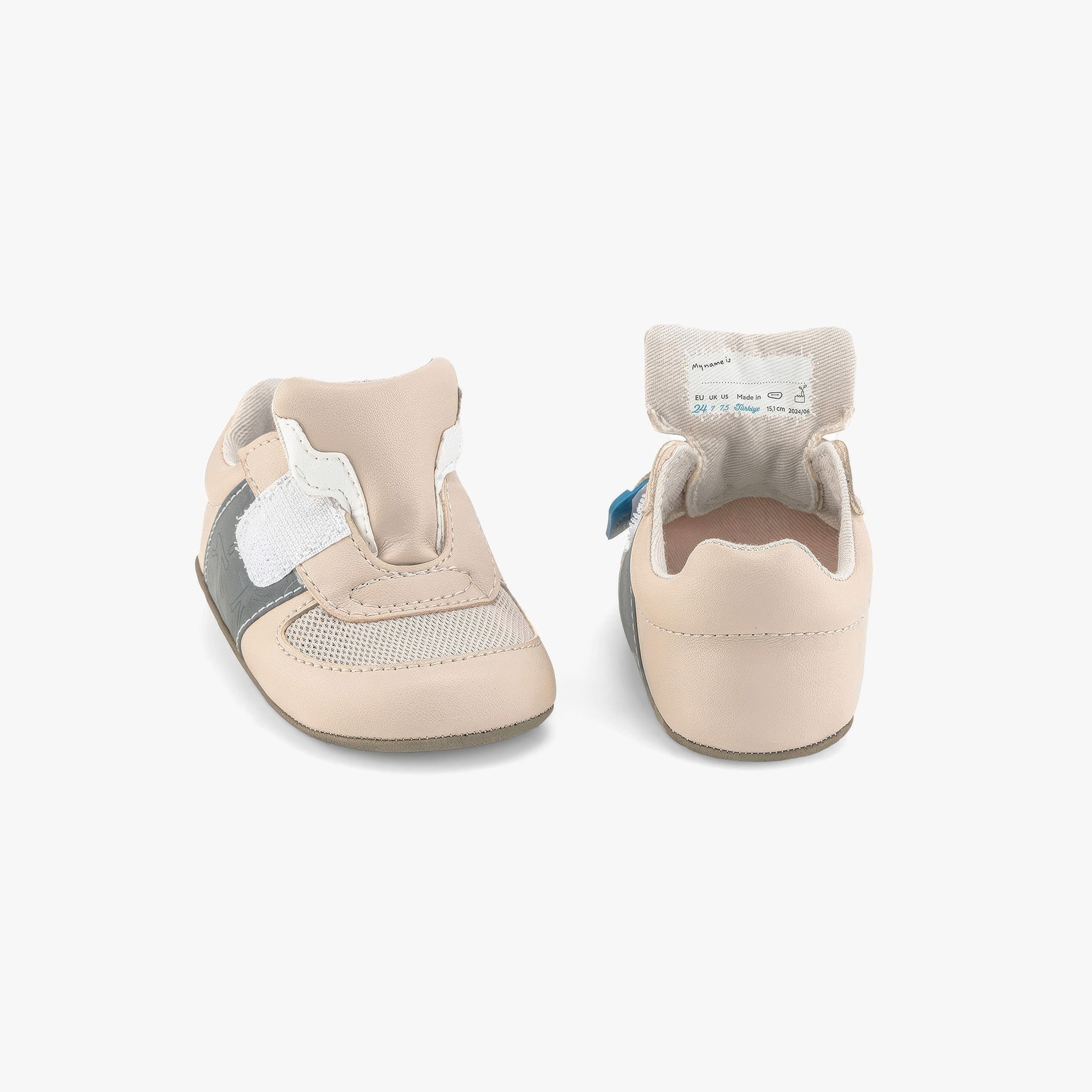 Smart Walker First Prime | Havalı Bej | Barefoot İlk Adım Bebek Ayakkabısı