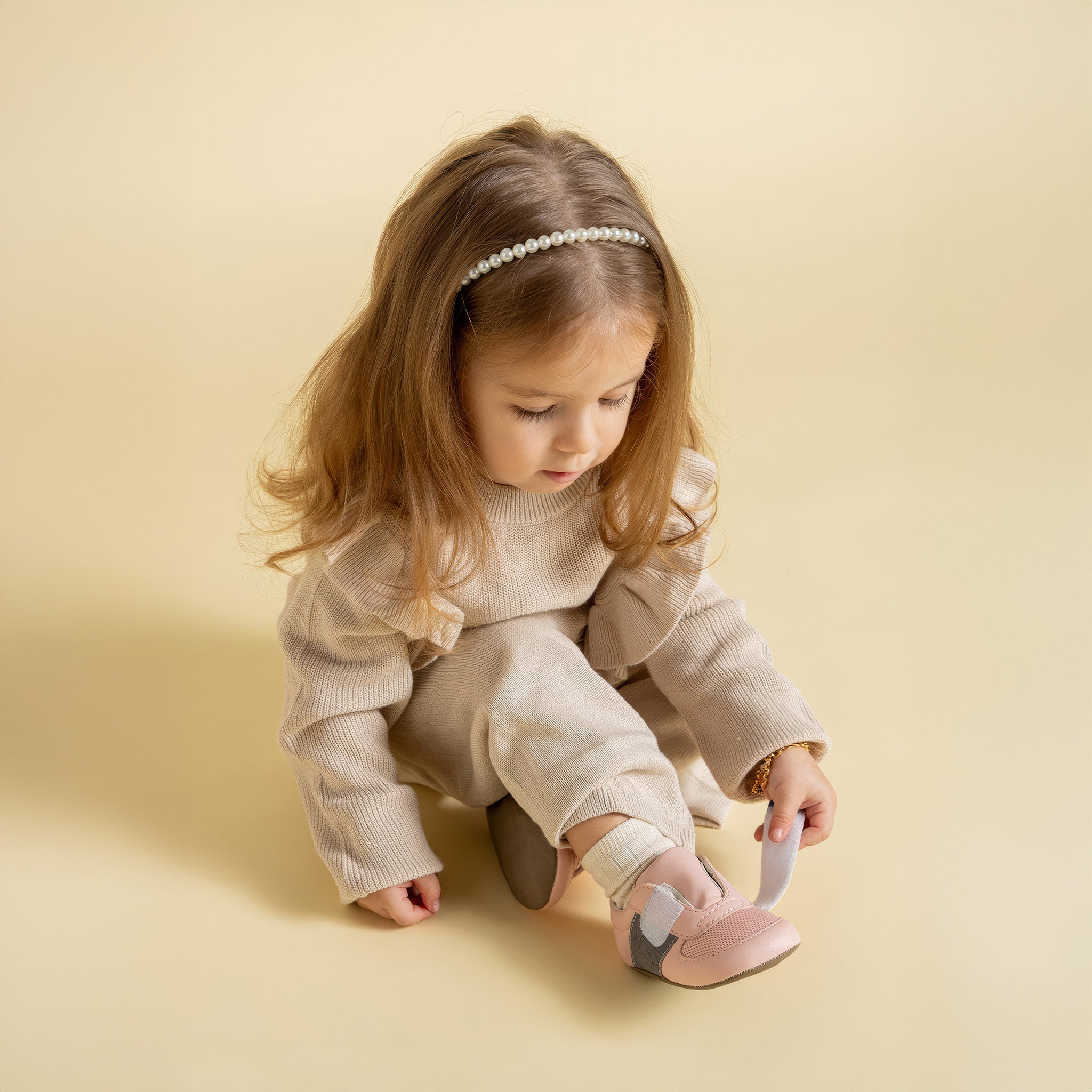 Smart Walker First Prime | Havalı Pembe | Barefoot İlk Adım Bebek Ayakkabısı