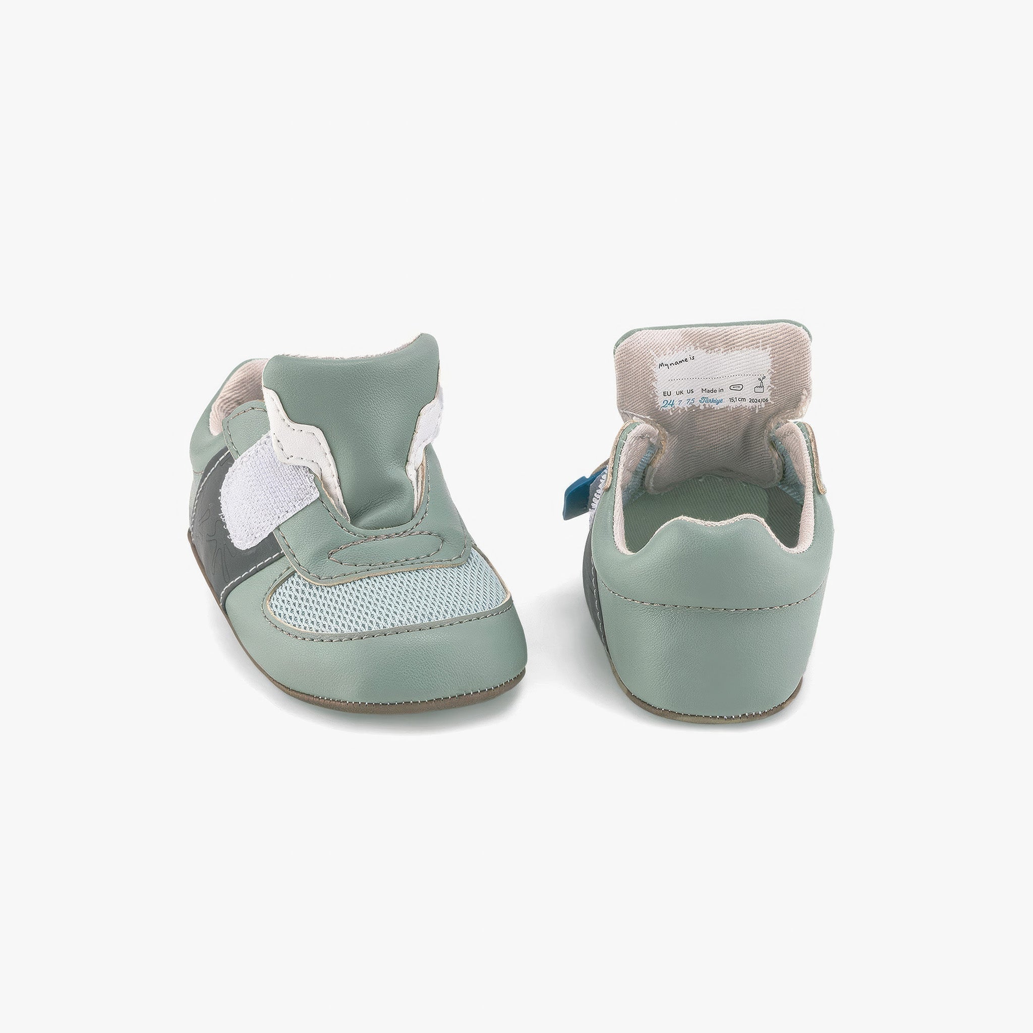 Smart Walker First Prime | Havalı Yeşil | Barefoot İlk Adım Bebek Ayakkabısı