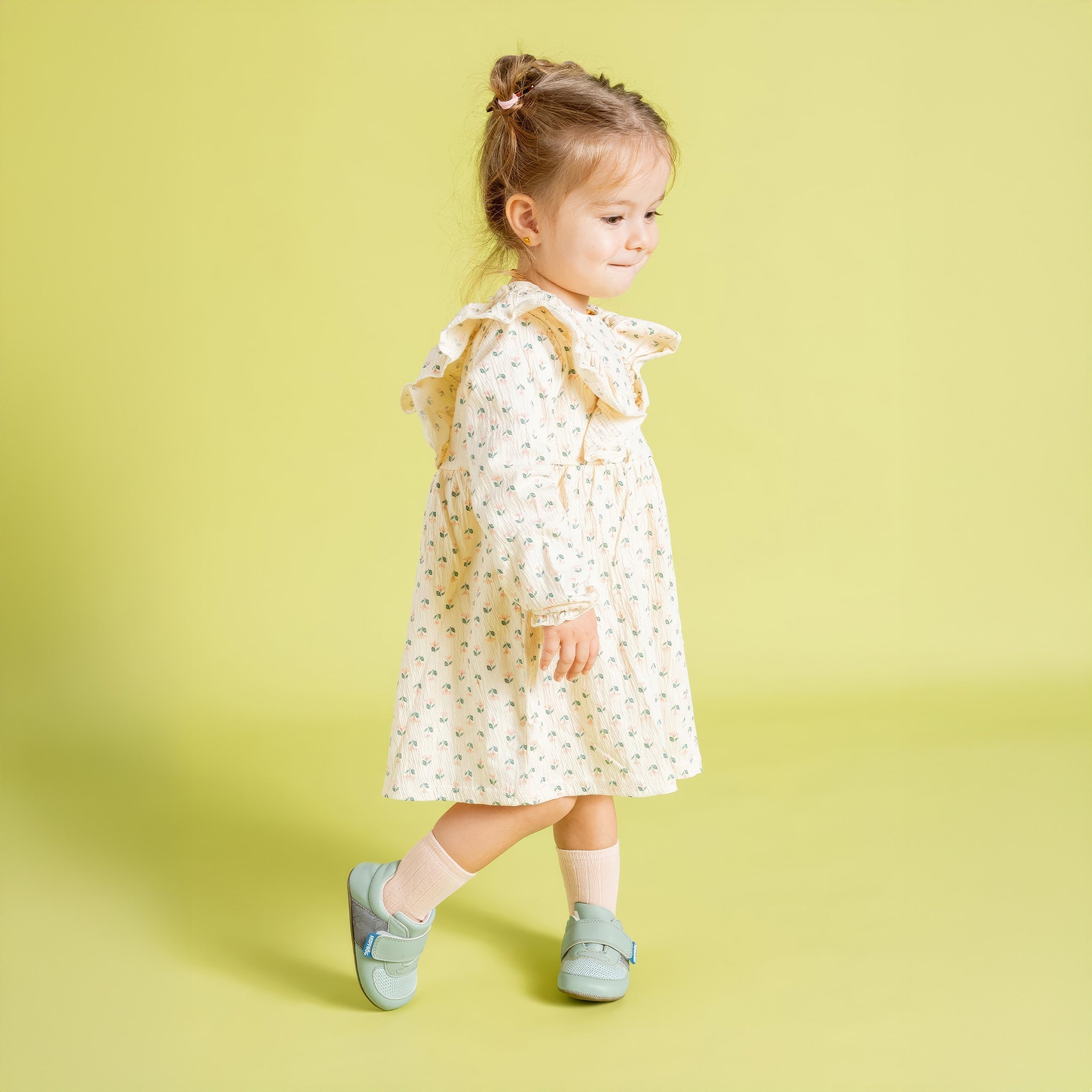 Smart Walker First Prime | Havalı Yeşil | Barefoot İlk Adım Bebek Ayakkabısı