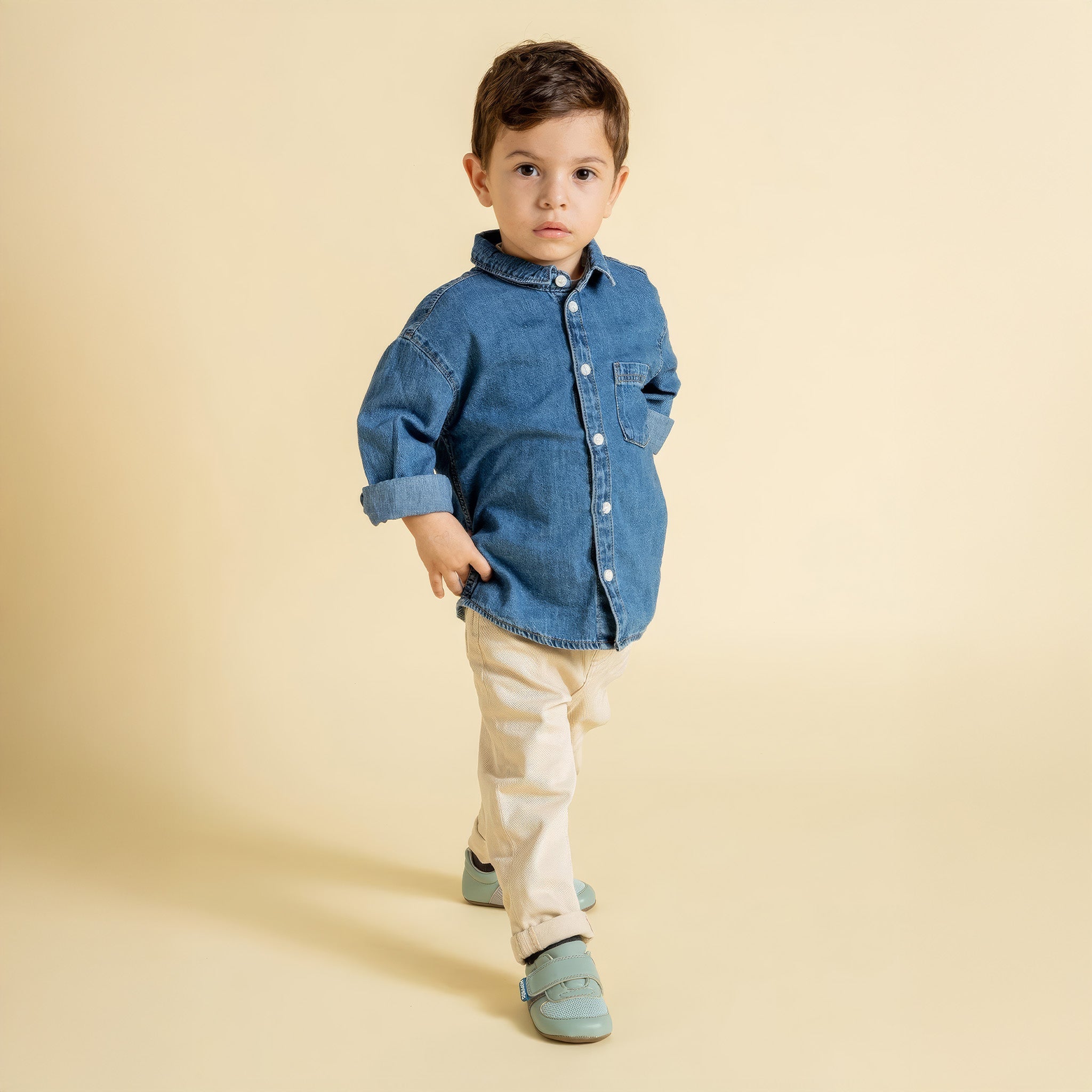 Smart Walker First Prime | Havalı Yeşil | Barefoot İlk Adım Bebek Ayakkabısı