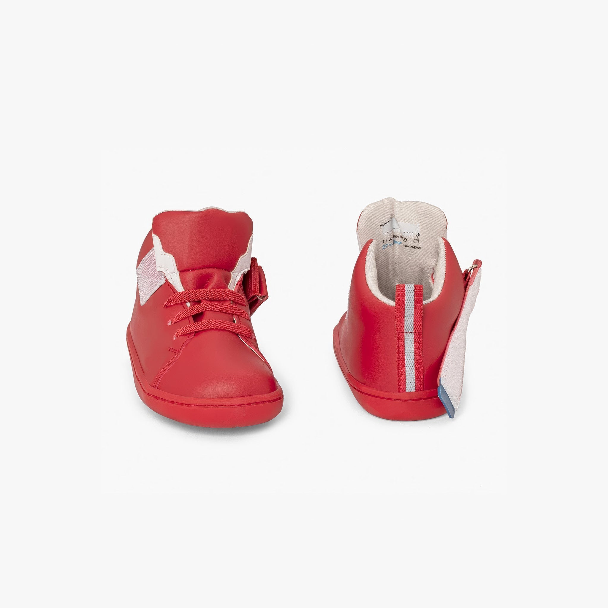 Smart Walker High Top | Kırmızı Işık | Barefoot Çocuk Botu