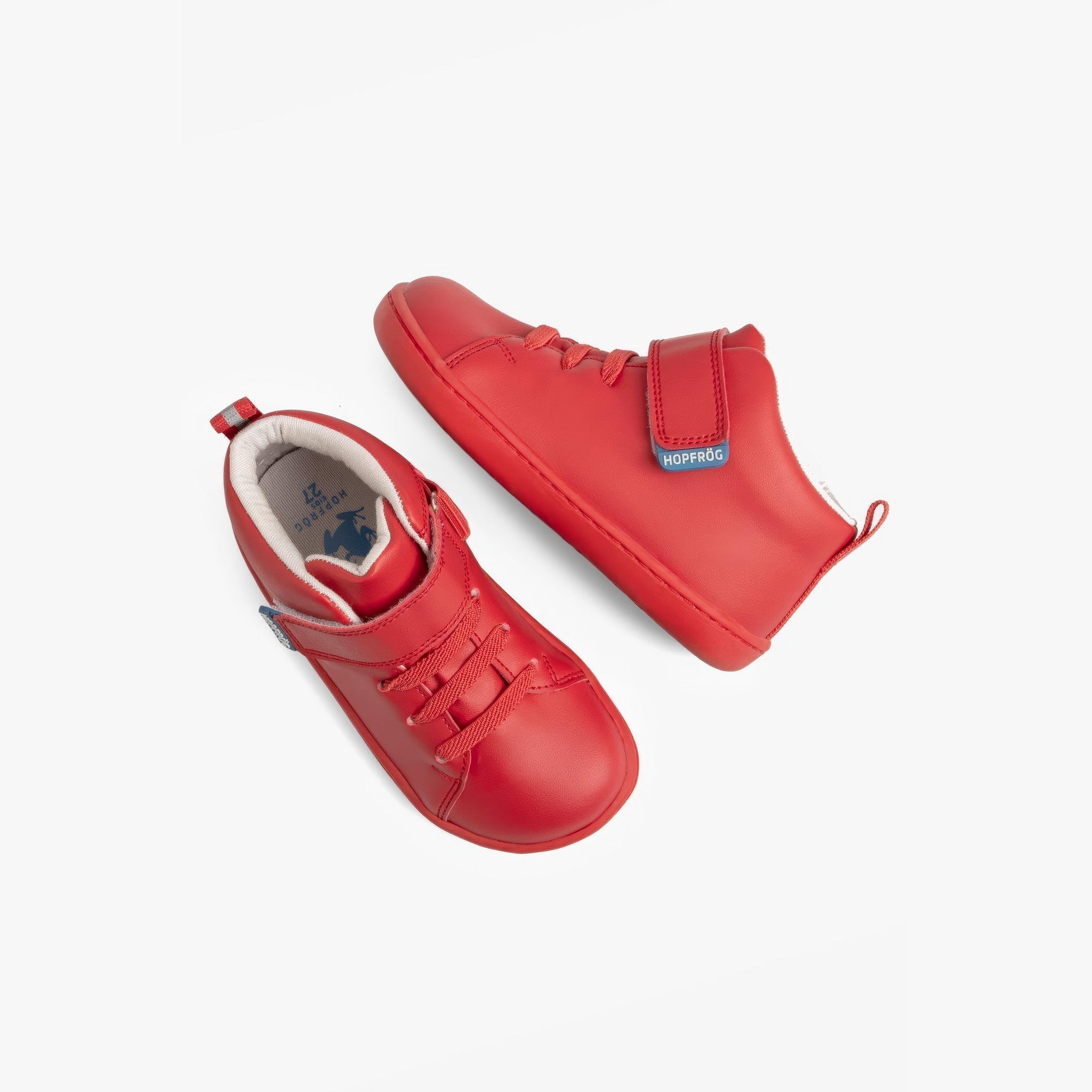 Smart Walker High Top | Kırmızı Işık | Barefoot Çocuk Botu