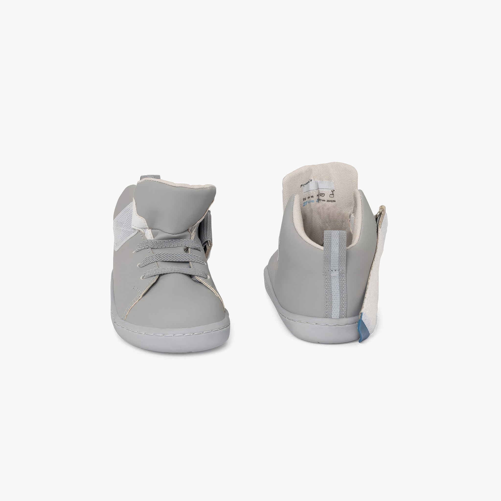 Smart Walker High Top | Süper Mat Havalı Gri | Barefoot Çocuk Botu