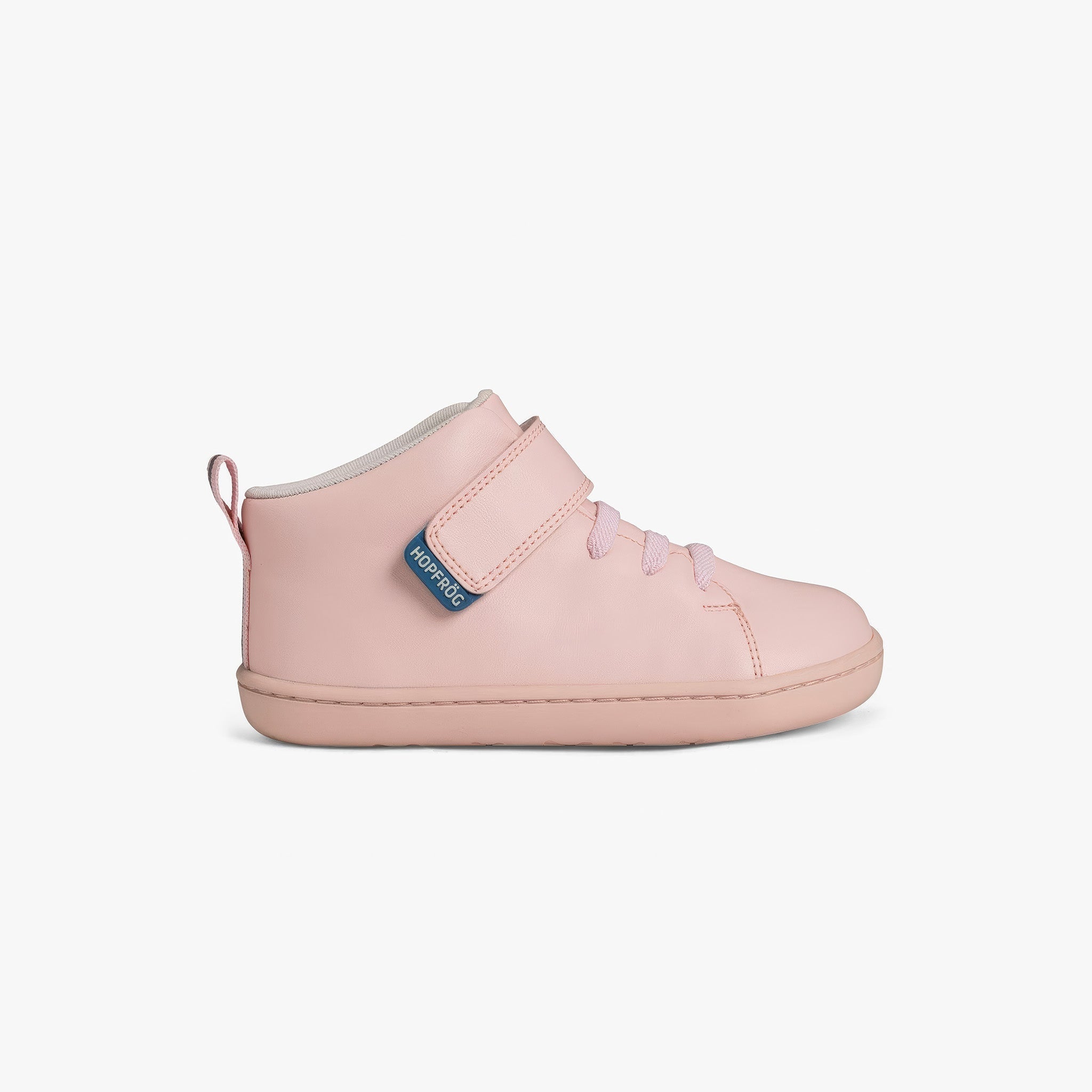Smart Walker High Top | Pembe Işık | Barefoot Çocuk Botu