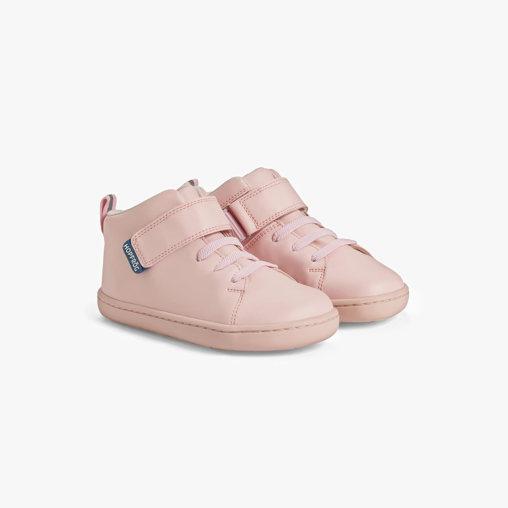 Smart Walker High Top | Pembe Işık | Barefoot Çocuk Botu