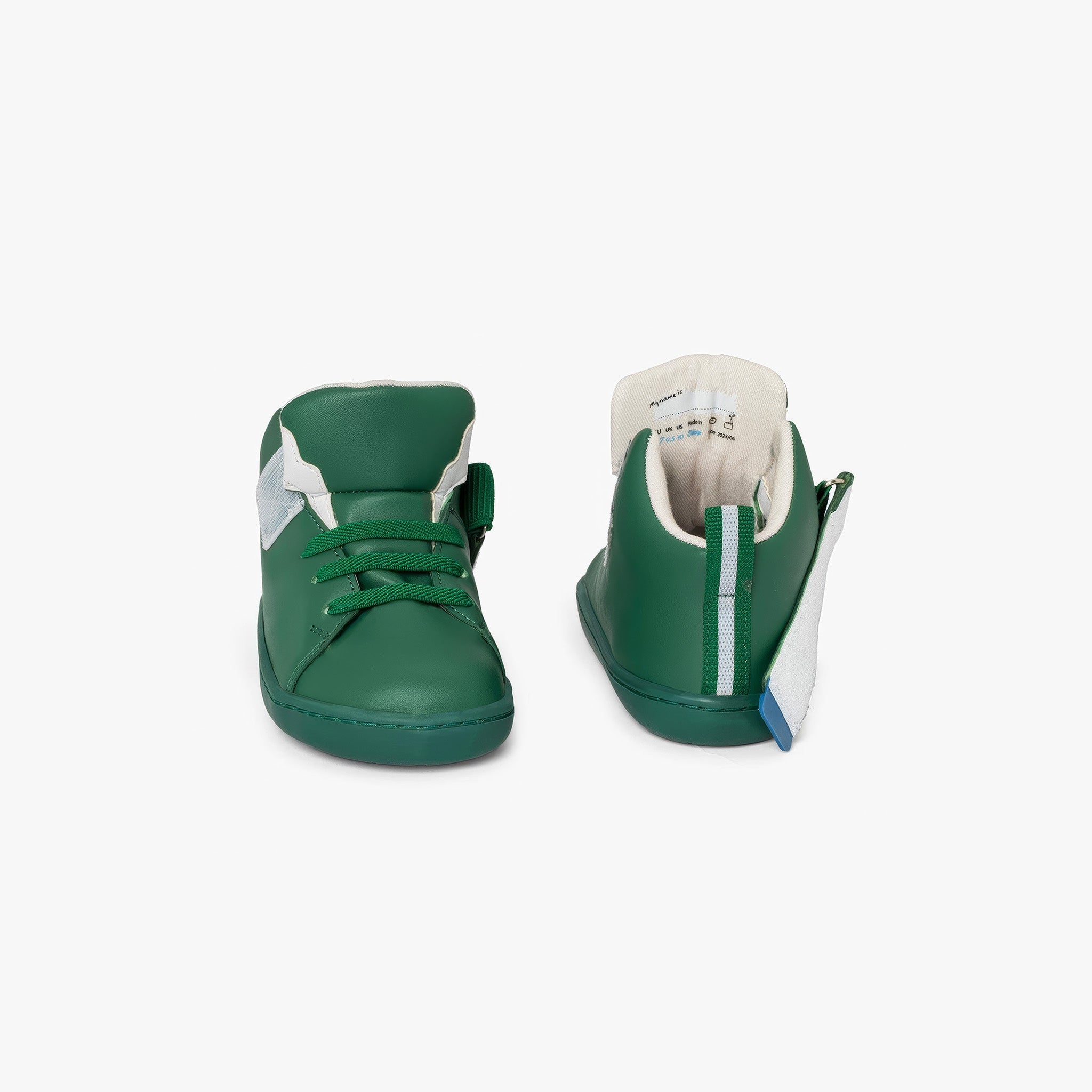 Smart Walker High Top | Yeşil Işık | Barefoot Çocuk Botu