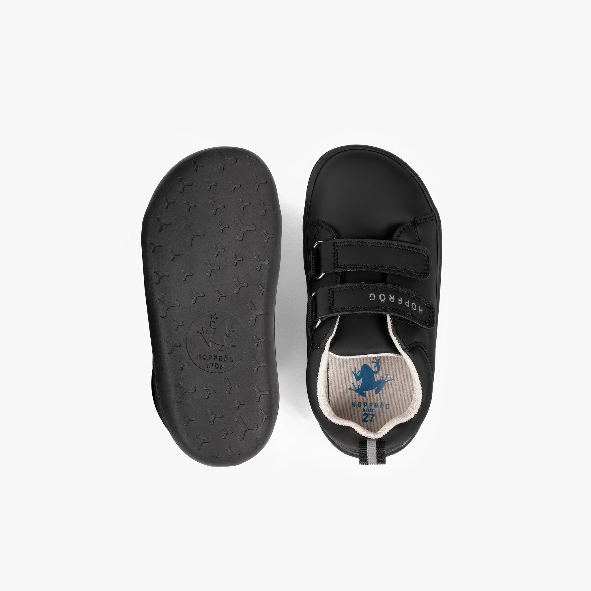 Smart Walker Junior | Süper Mat Siyah | Barefoot Çocuk Ayakkabısı