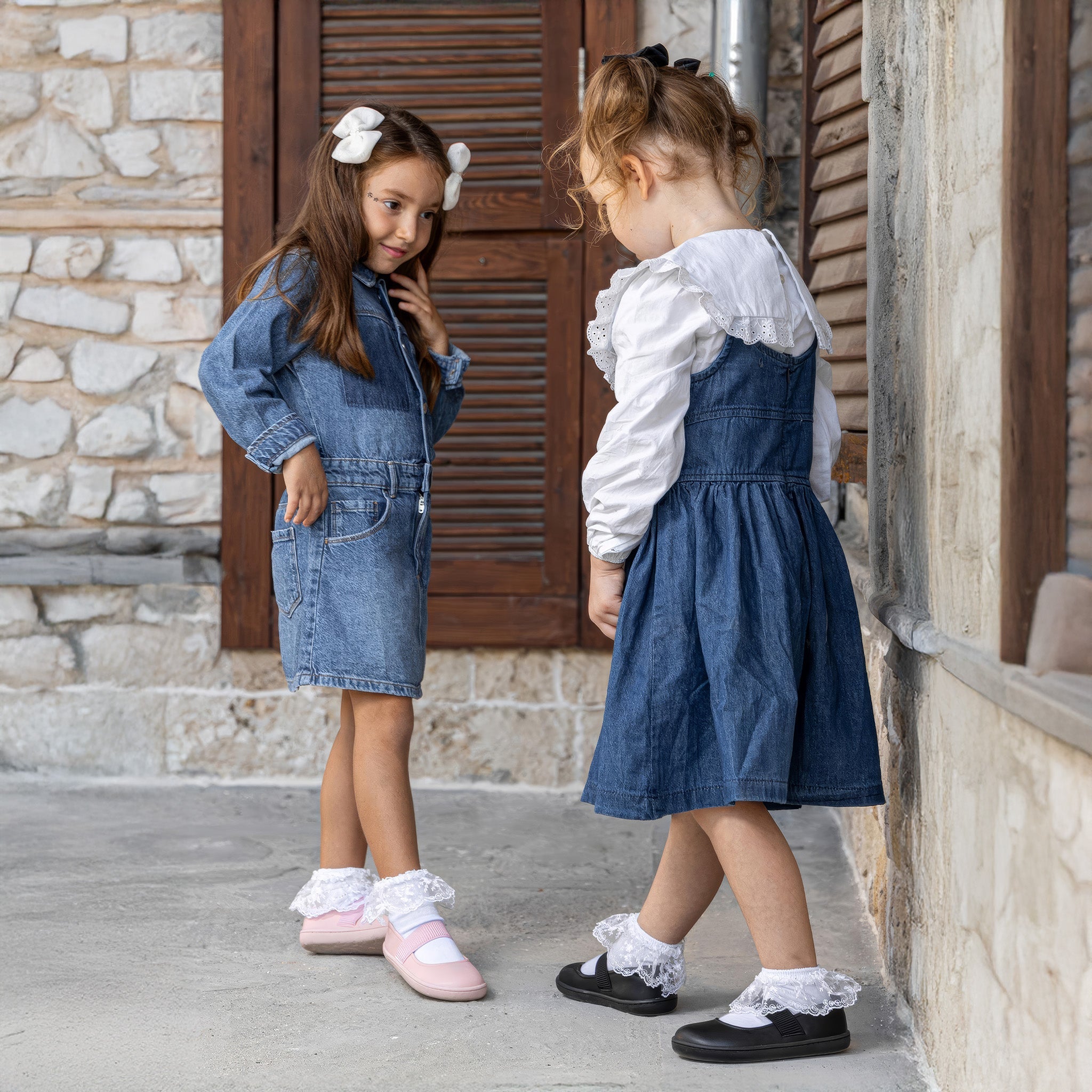 Smart Walker Mary Jane | Havalı Pembe | Barefoot Kız Babet Ayakkabı